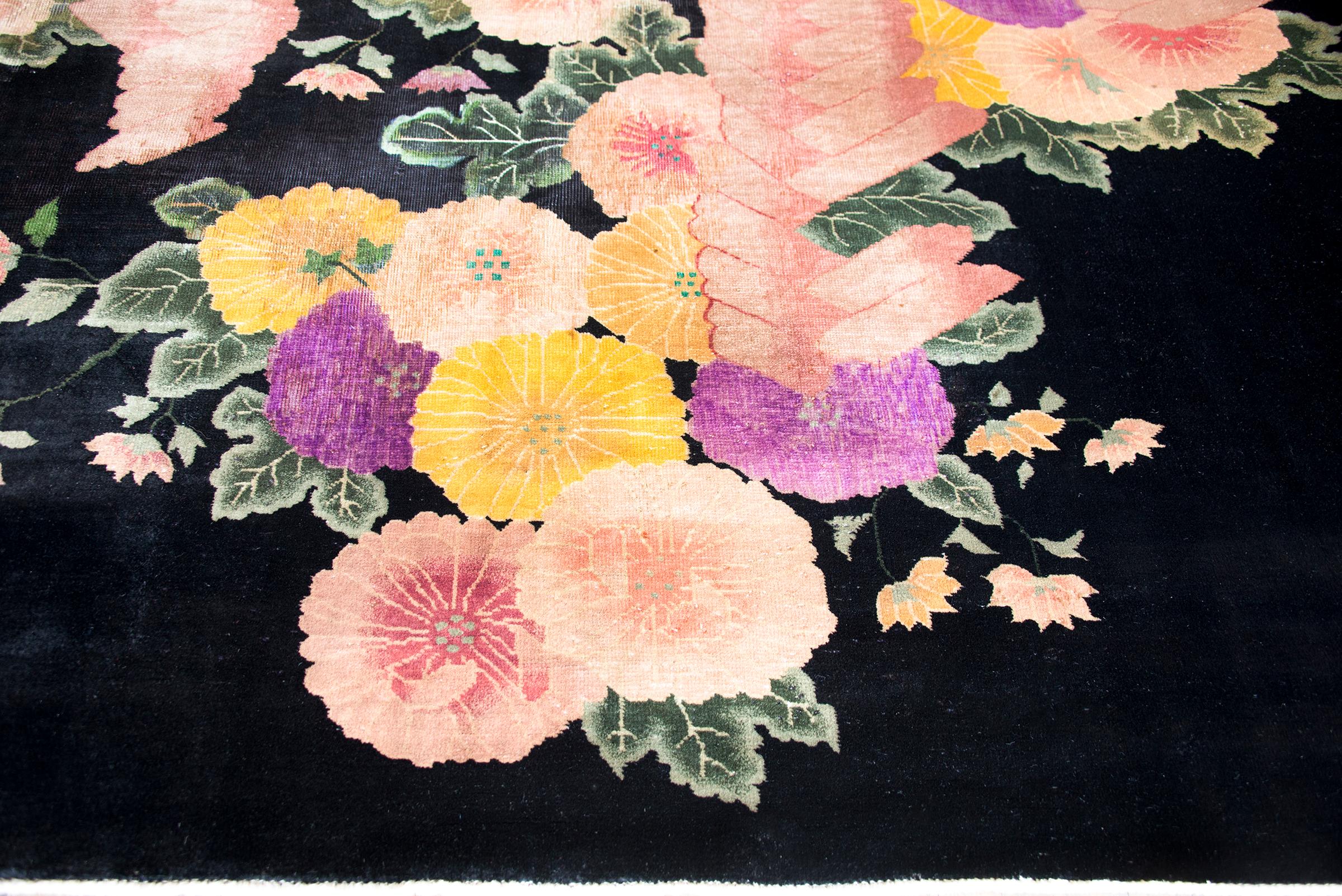 Early 20th Century Chinese Art Deco Rug For Sale 5