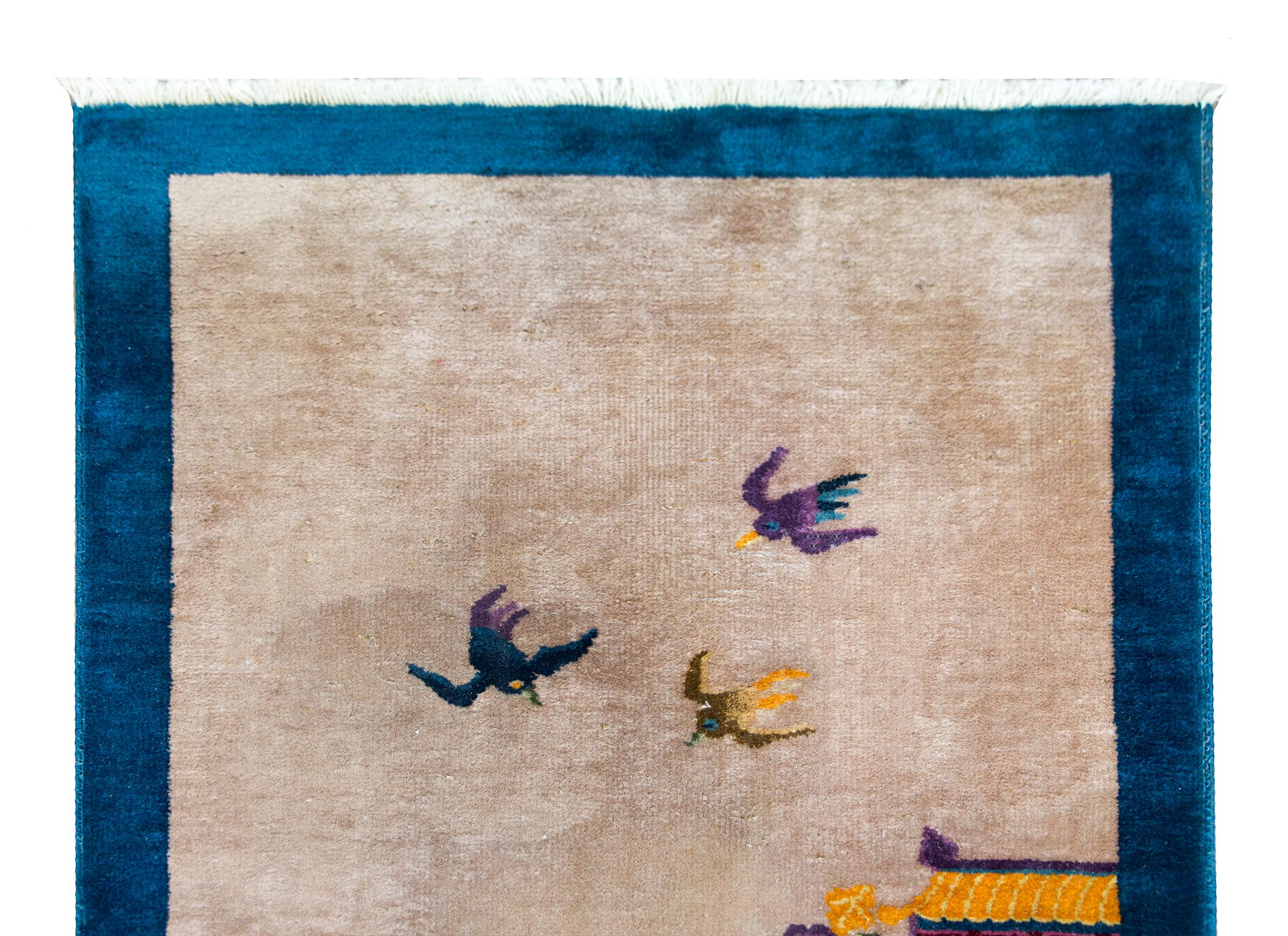 Chinesischer Art-Déco-Teppich aus dem frühen 20. im Angebot 3