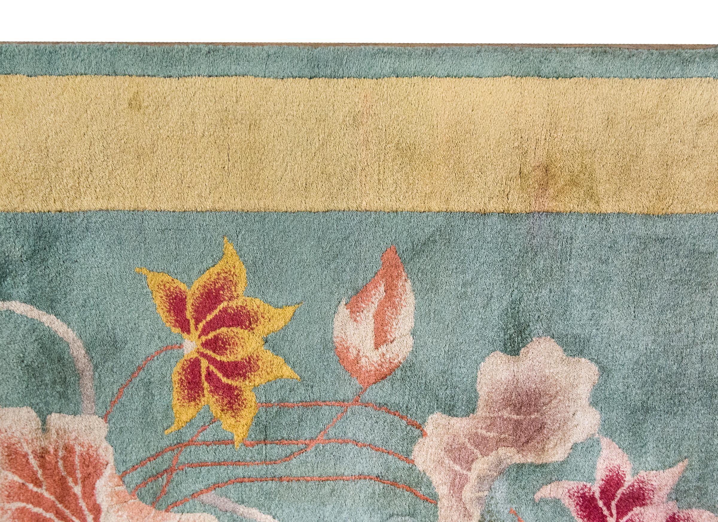 Early 20th Century Chinese Art Deco Rug For Sale 5
