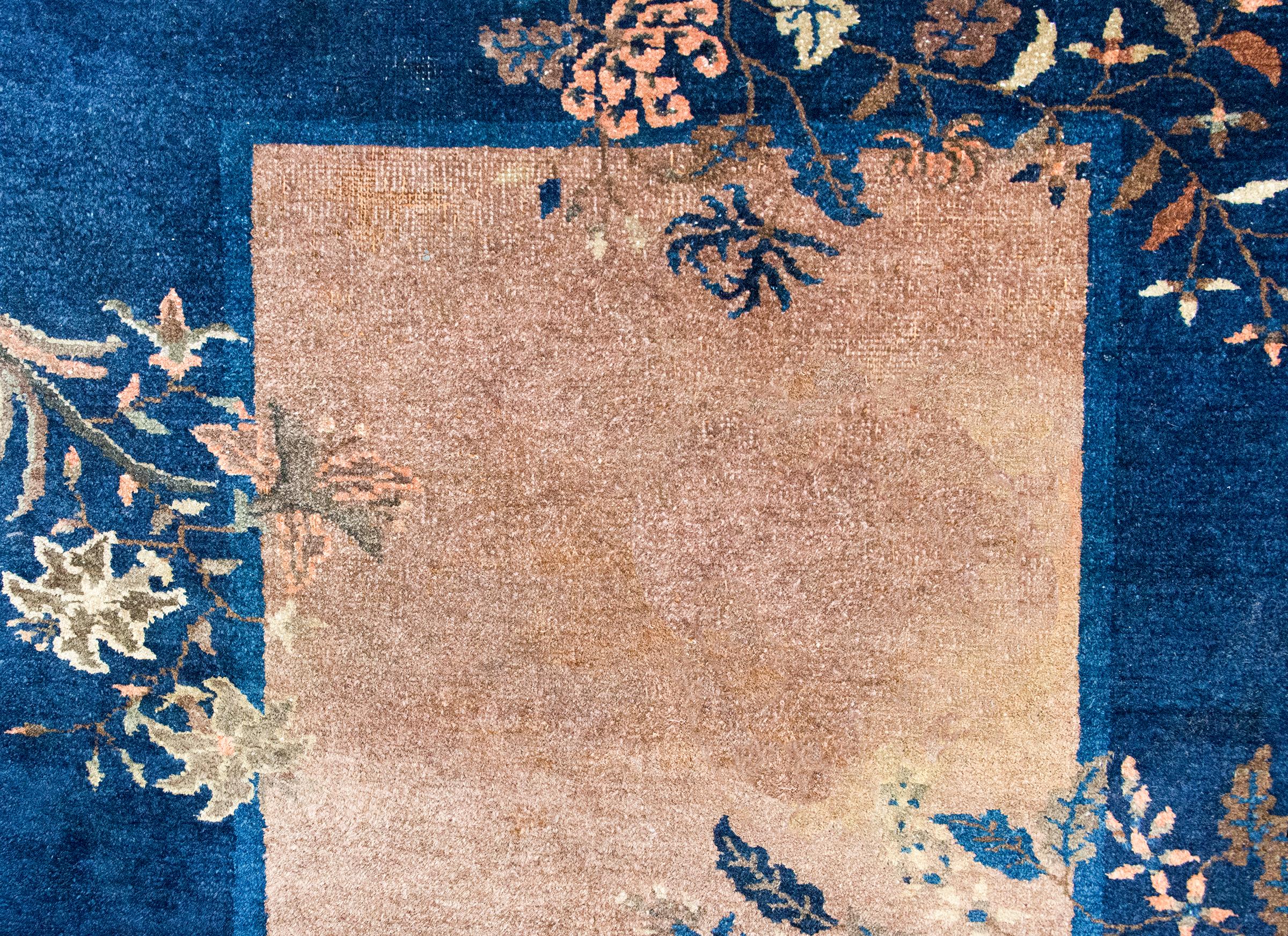 Tapis Art Déco chinois du début du 20ème siècle en vente 2
