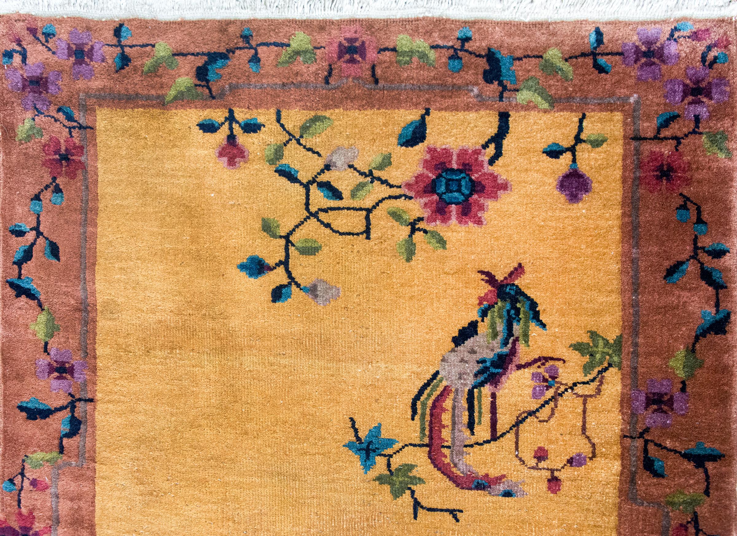 Chinesischer Art-Déco-Teppich aus dem frühen 20. im Angebot 3