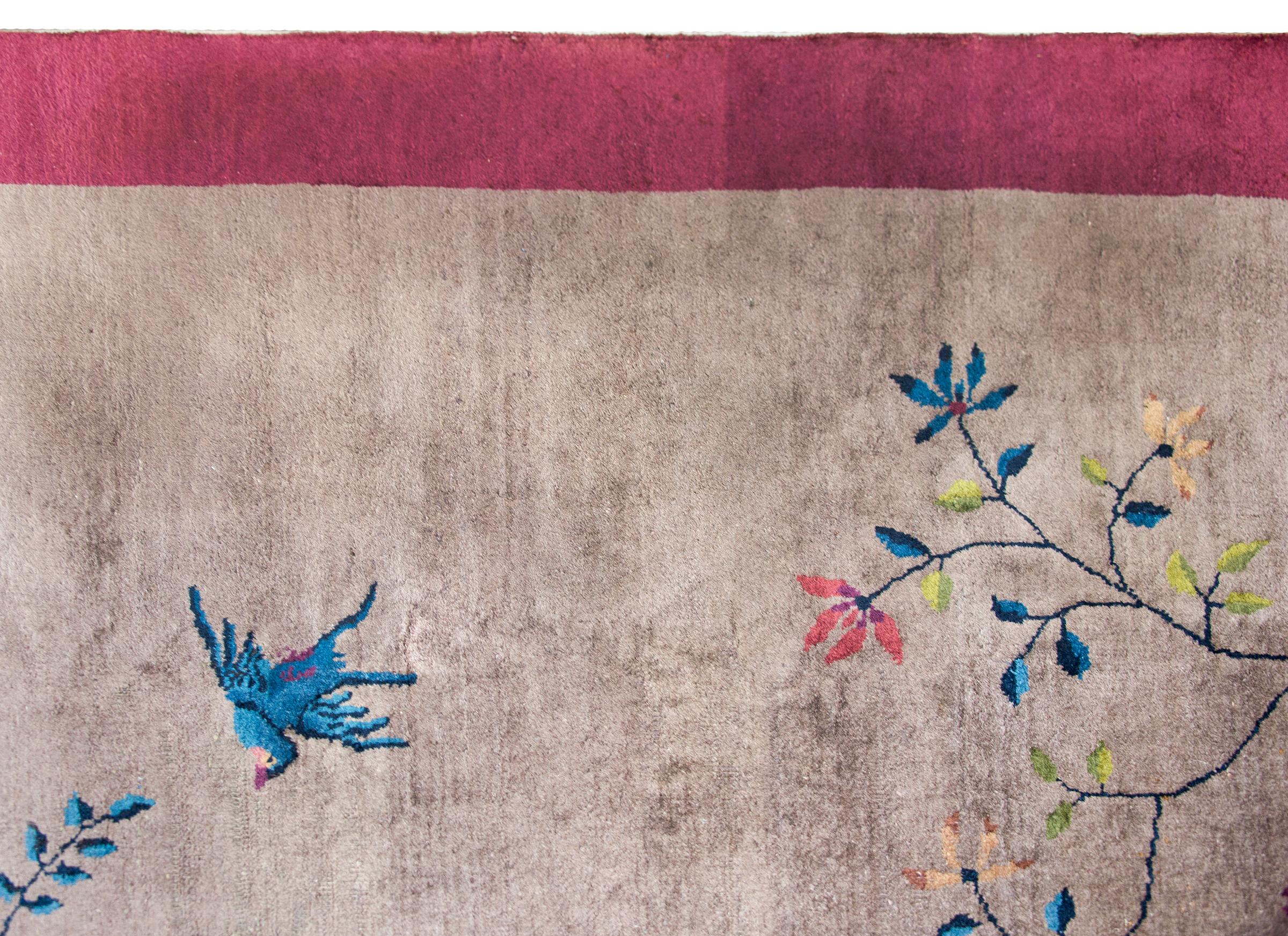Early 20th Century Chinese Art Deco Rug For Sale 6