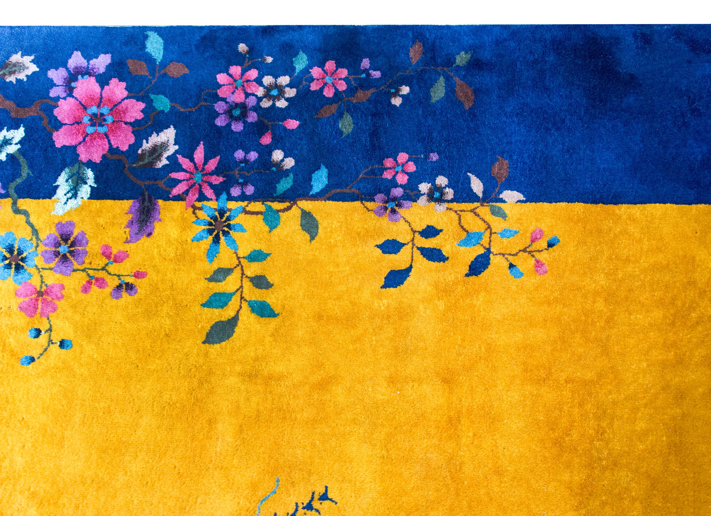Early 20th Century Chinese Art Deco Rug For Sale 6
