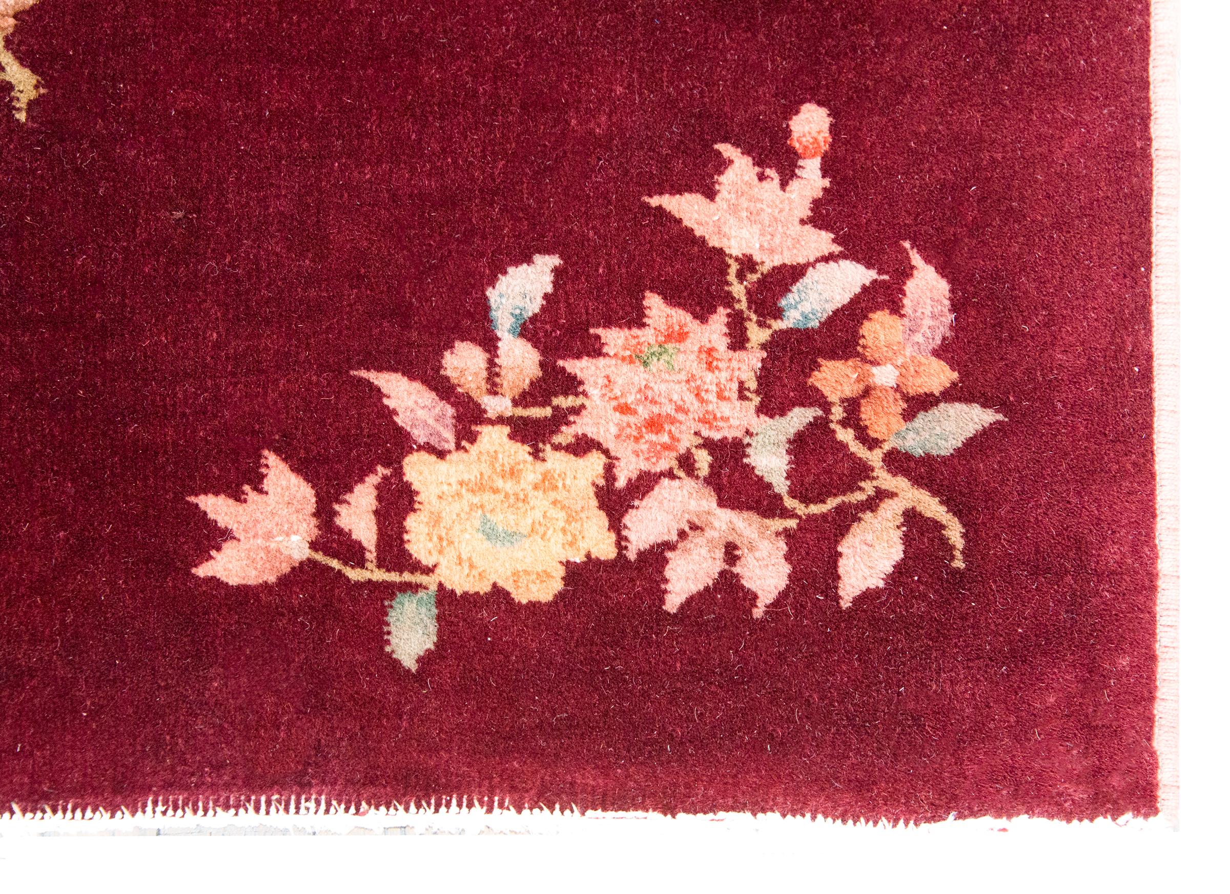 Early 20th Century Chinese Art Deco Rug For Sale 6