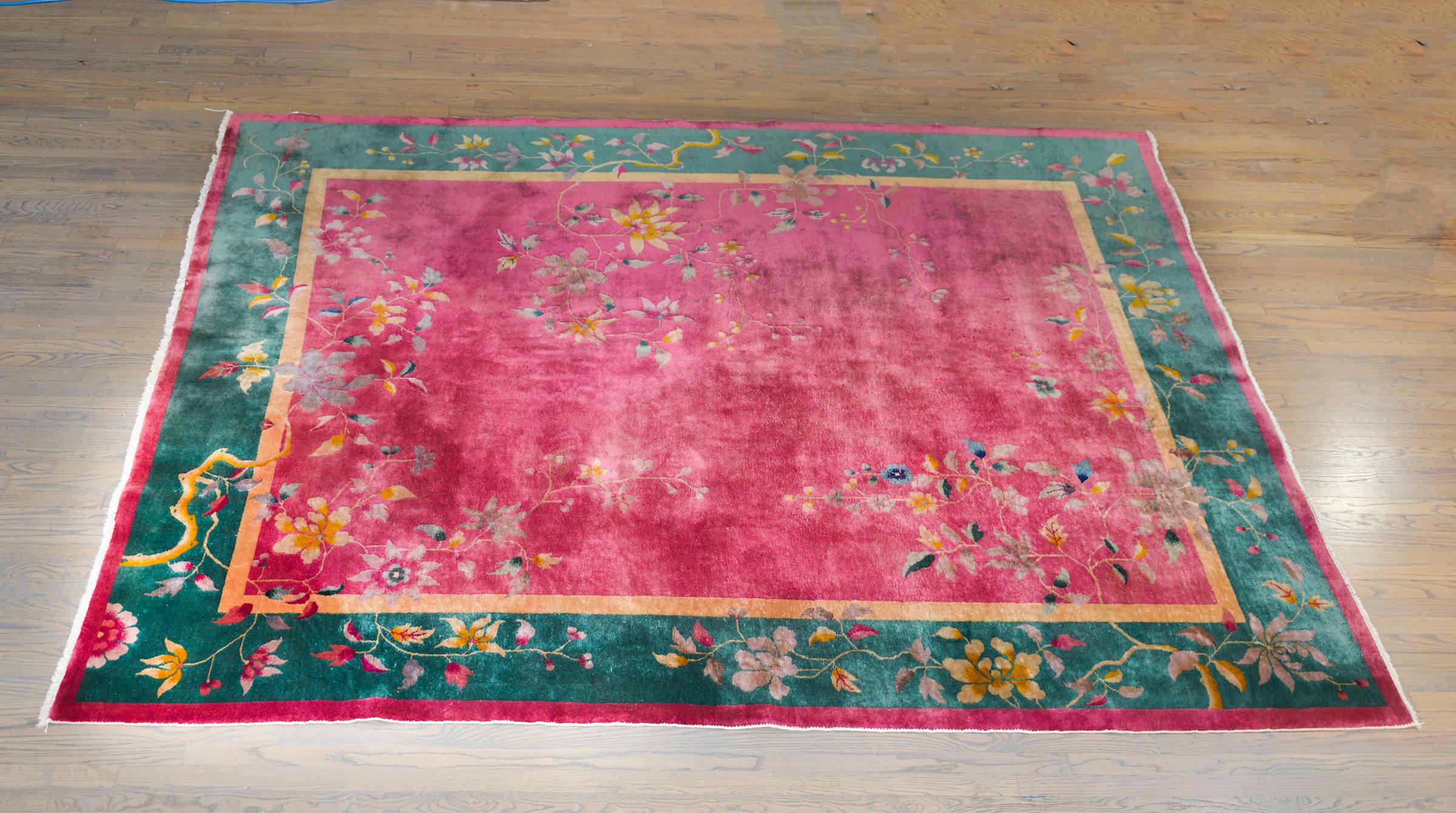 Early 20th Century Chinese Art Deco Rug For Sale 7