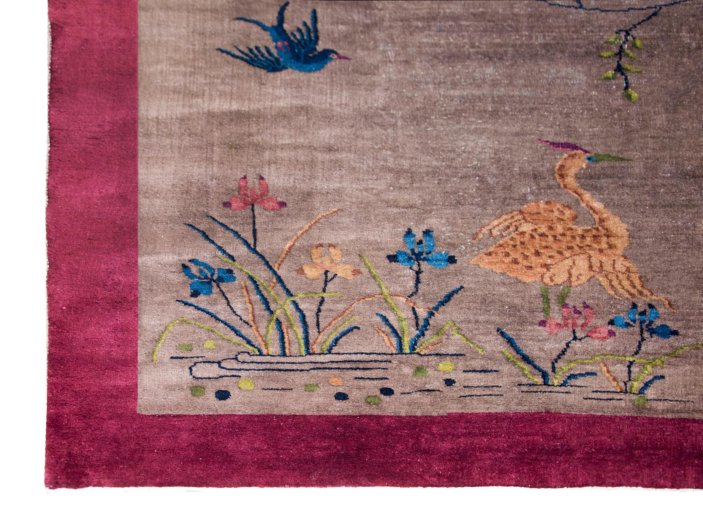 Early 20th Century Chinese Art Deco Rug For Sale 7