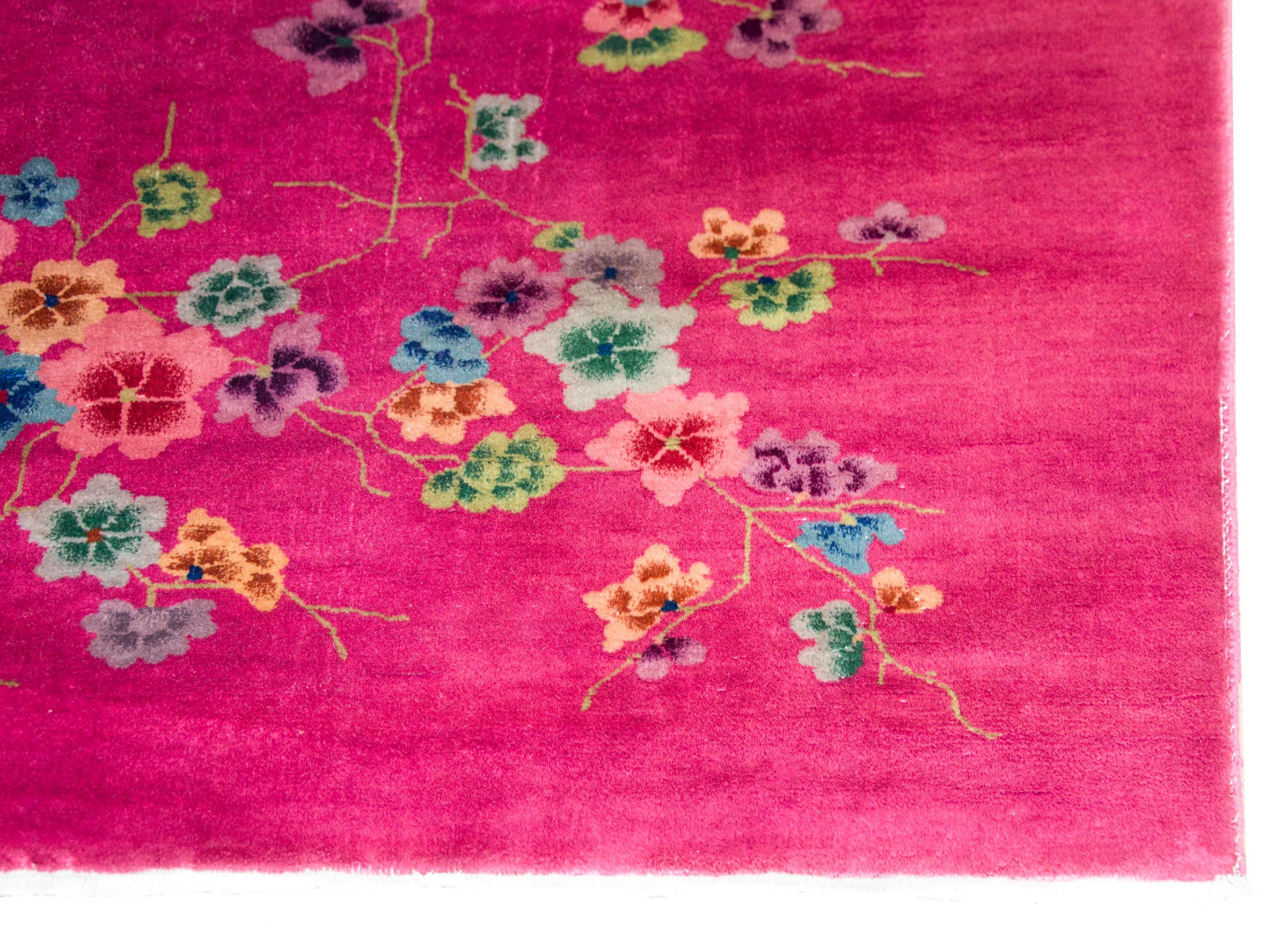 Early 20th Century Chinese Art Deco Rug For Sale 6