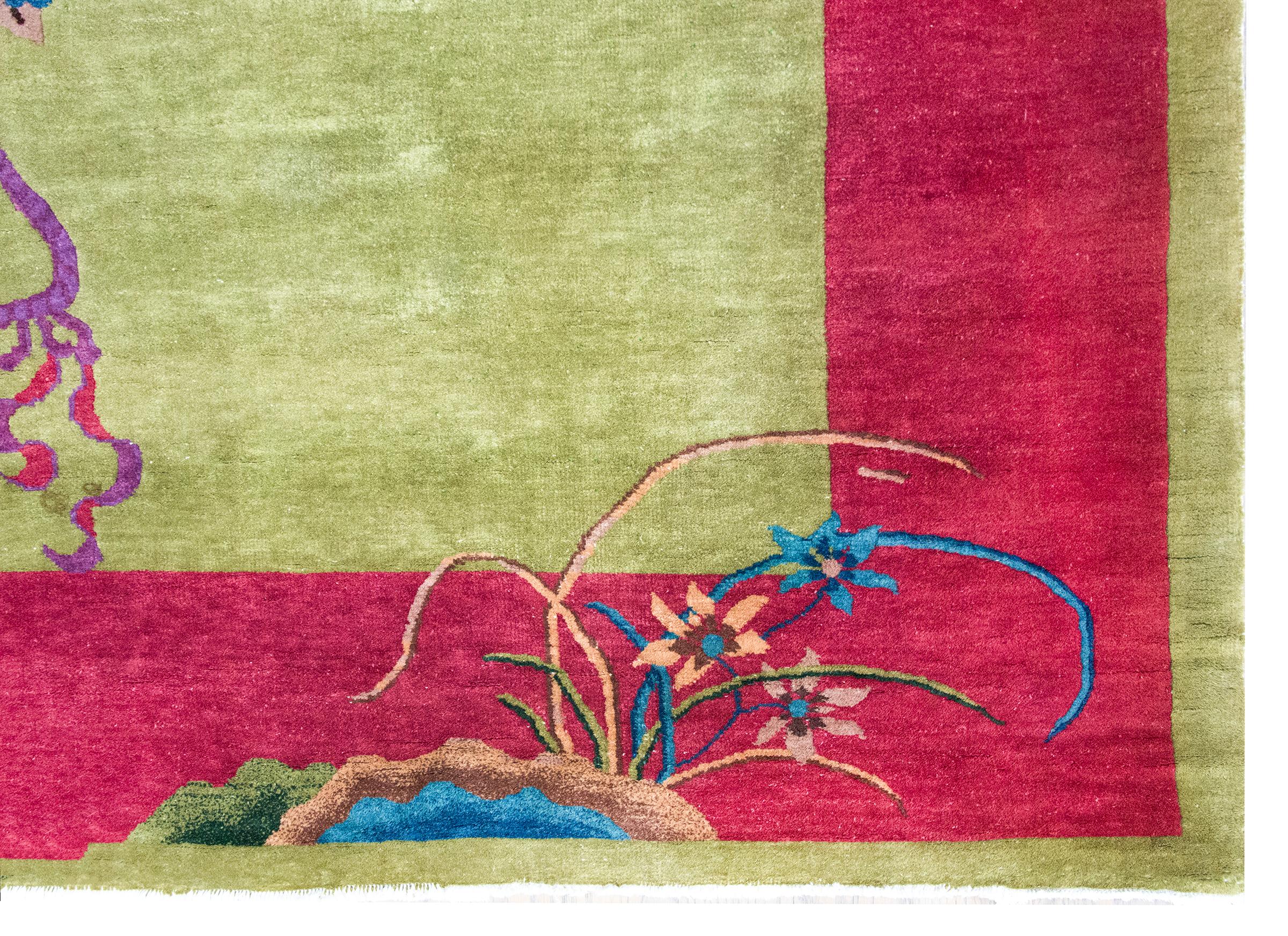 Early 20th Century Chinese Art Deco Rug For Sale 7