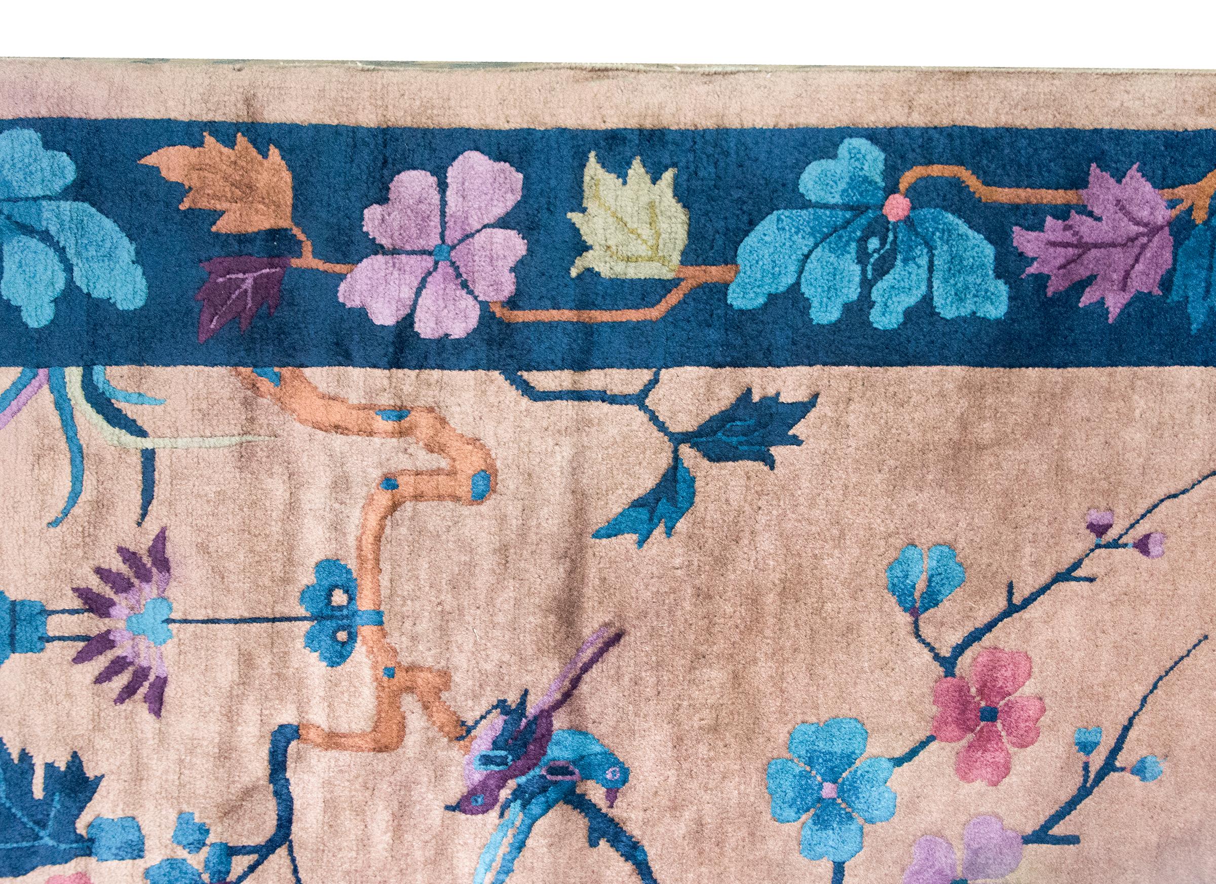 Tapis Art Déco chinois du début du 20ème siècle en vente 4