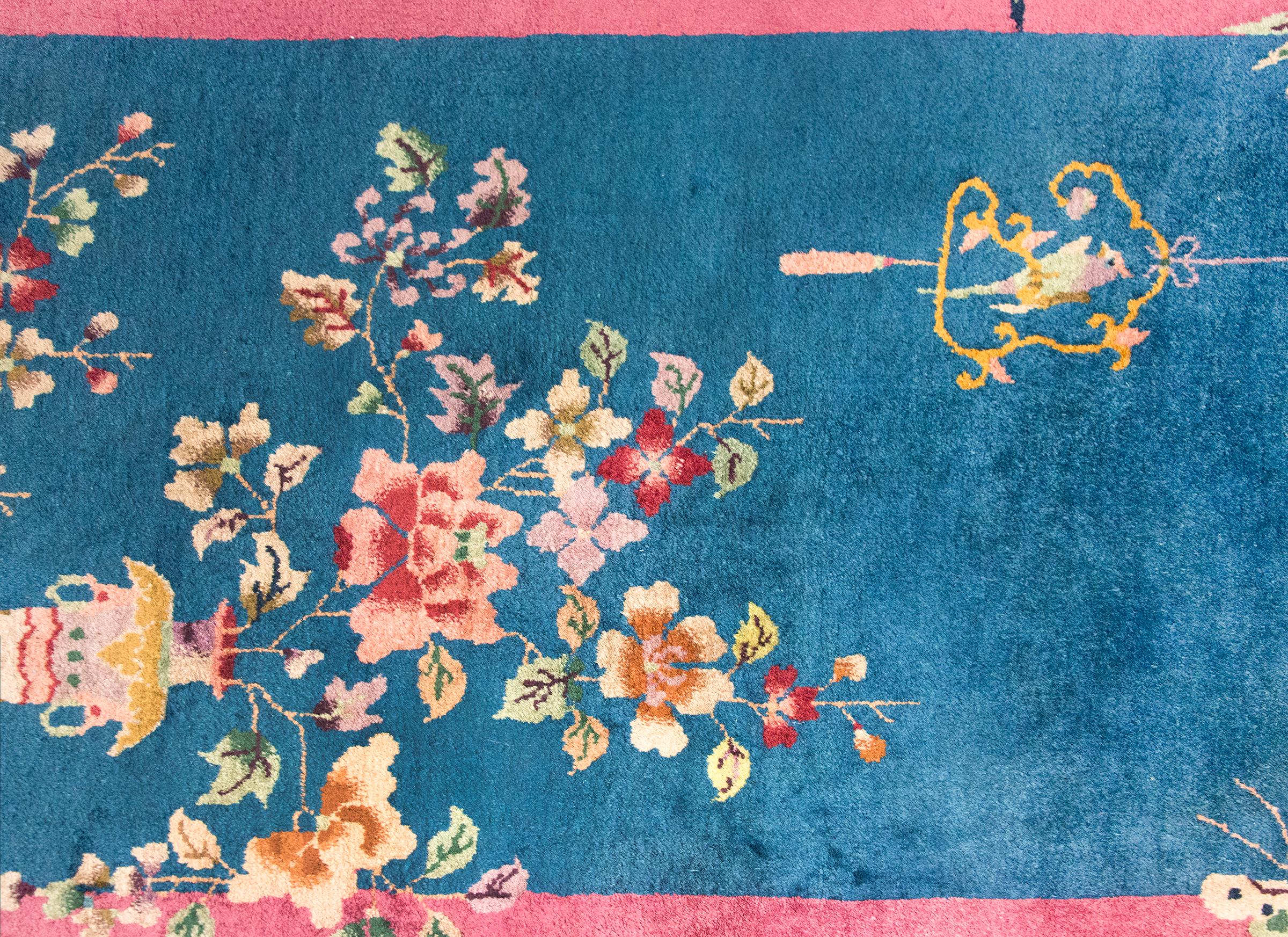 Early 20th Century Chinese Art Deco Rug For Sale 7