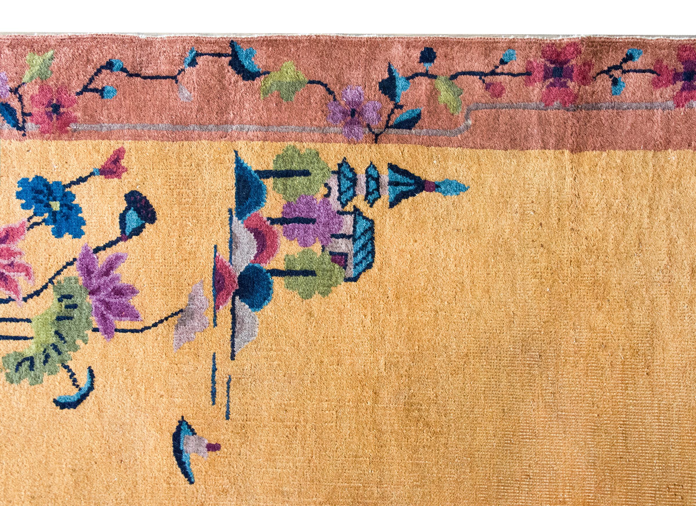 Chinesischer Art-Déco-Teppich aus dem frühen 20. im Angebot 5