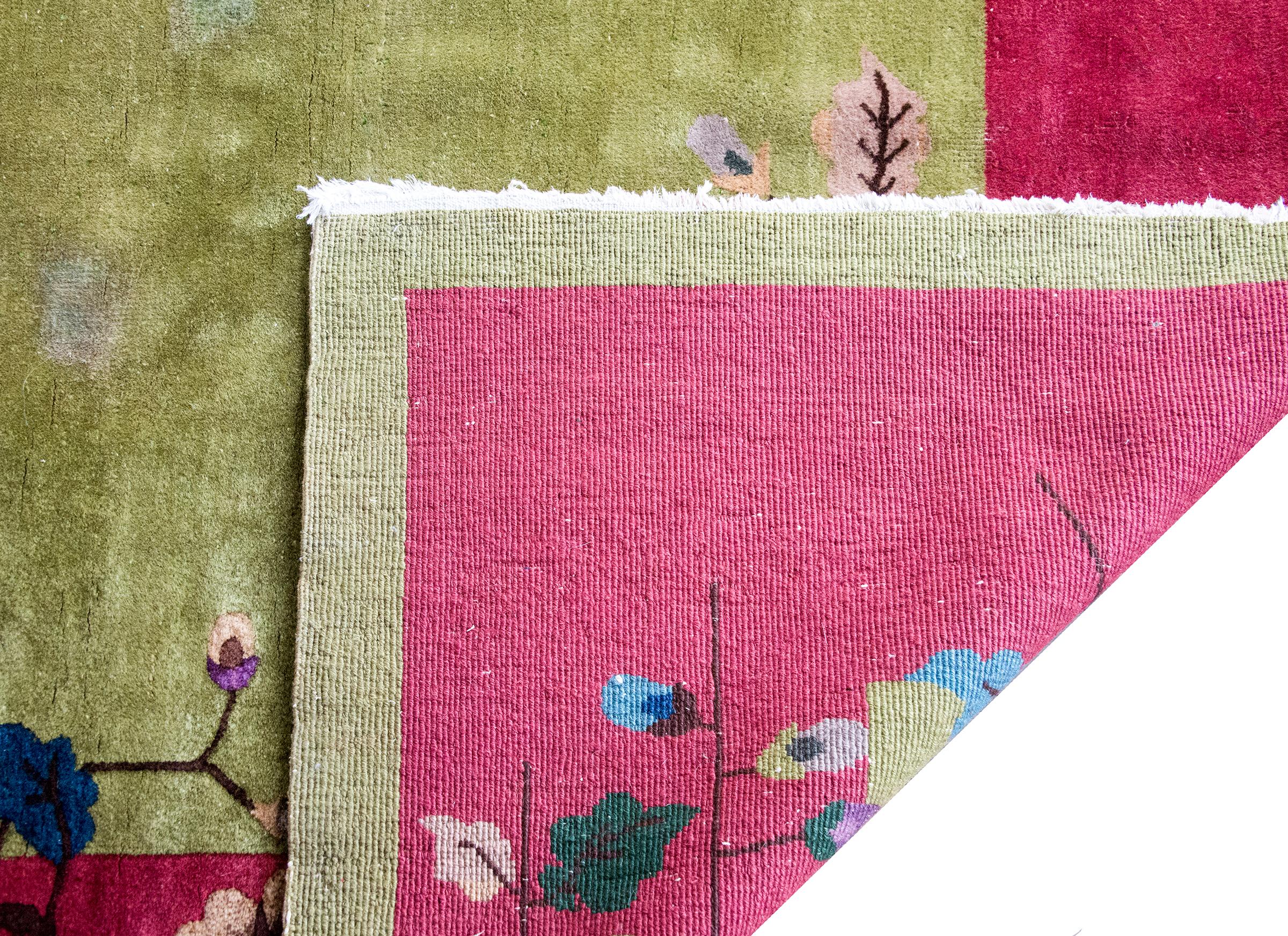 Early 20th Century Chinese Art Deco Rug For Sale 8