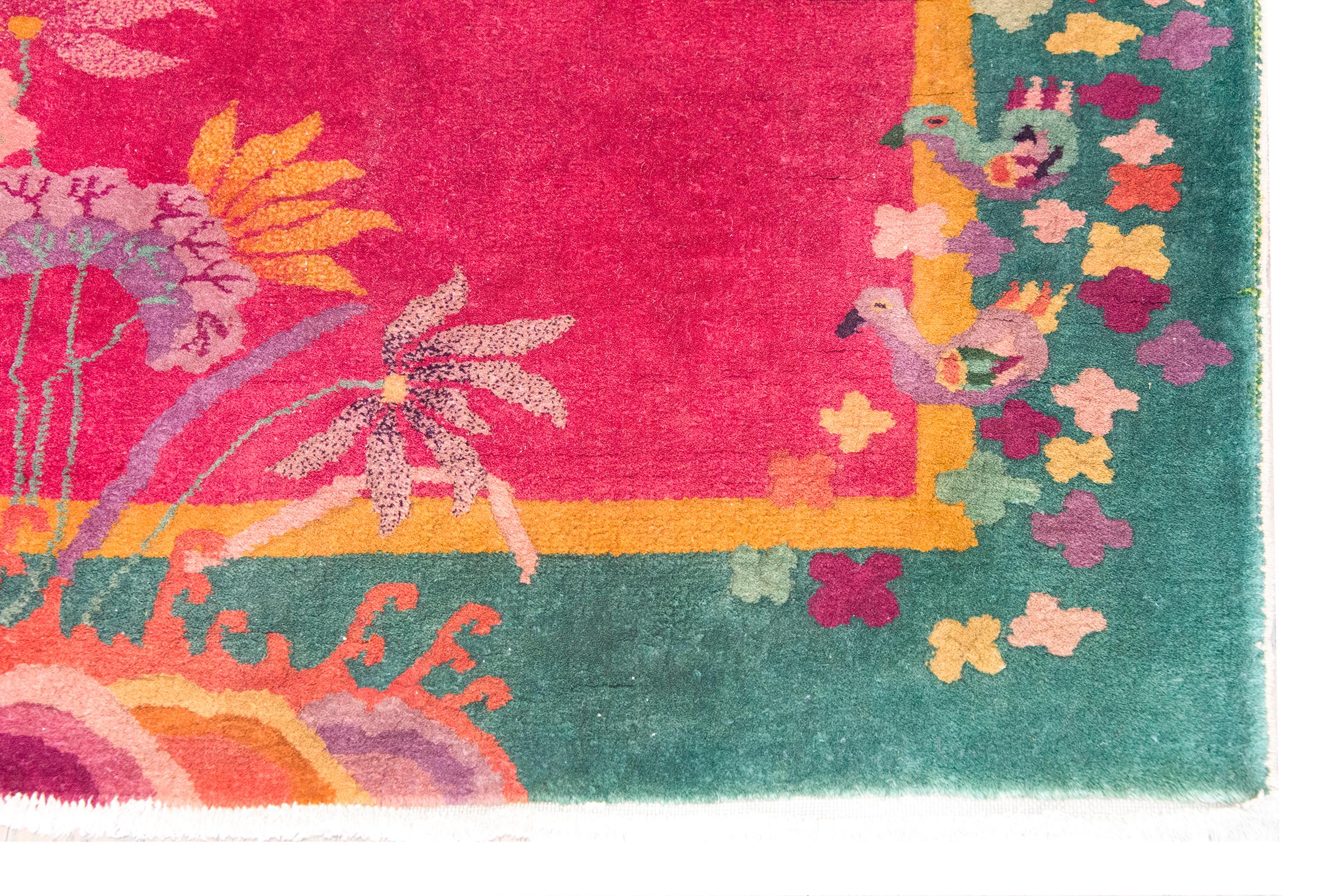 Early 20th Century Chinese Art Deco Rug For Sale 8