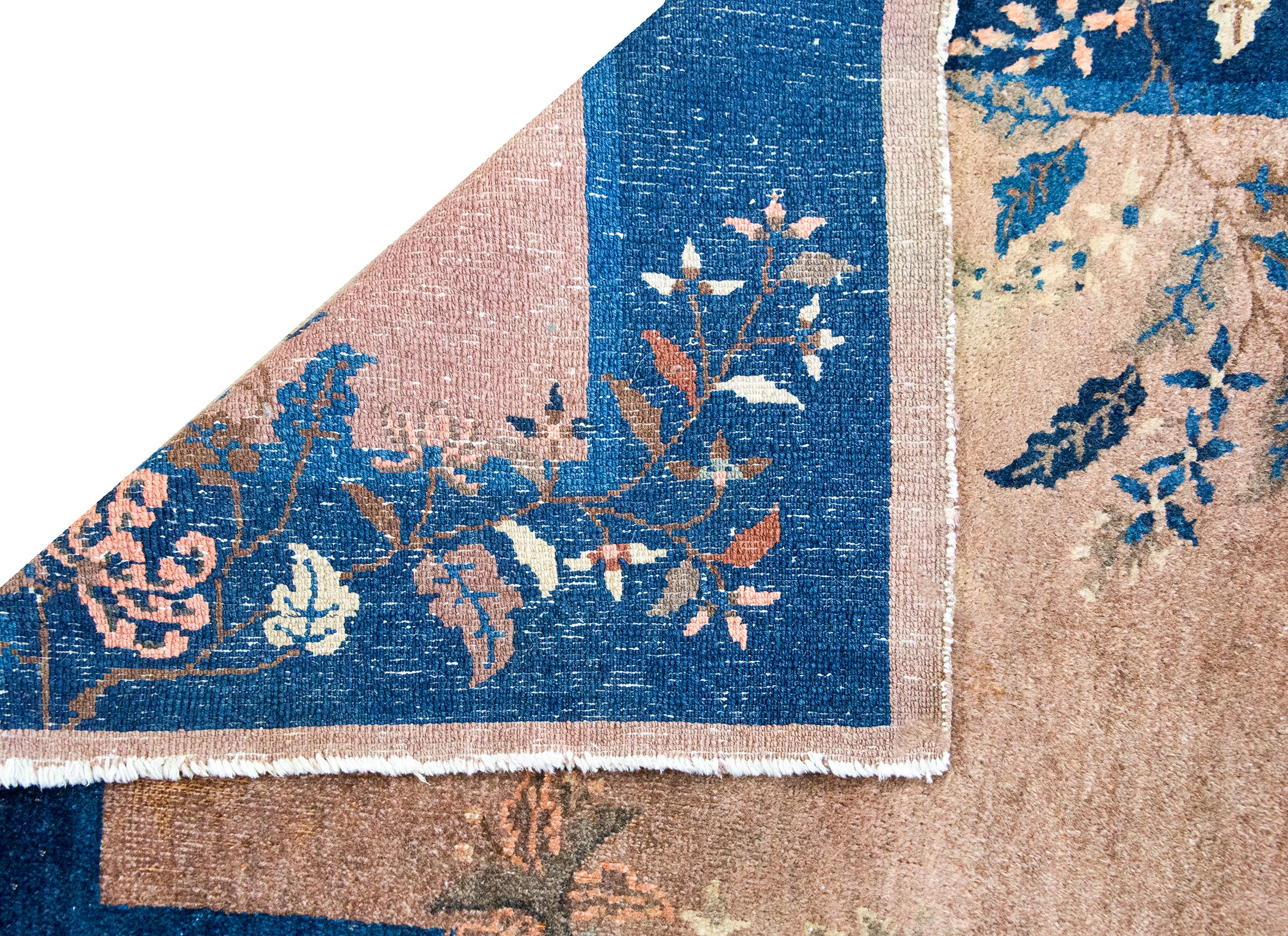 Tapis Art Déco chinois du début du 20ème siècle en vente 5