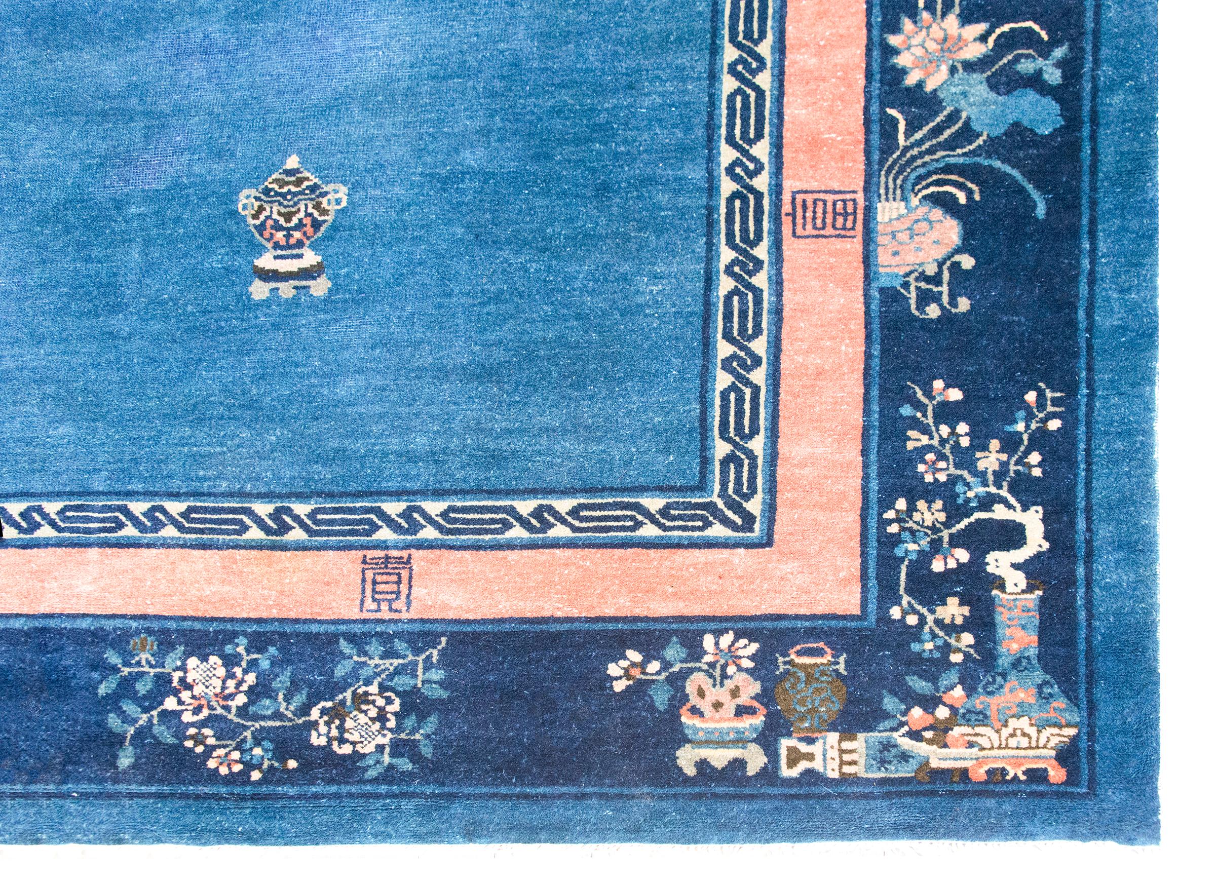 Early 20th Century Chinese Art Deco Rug im Angebot 6