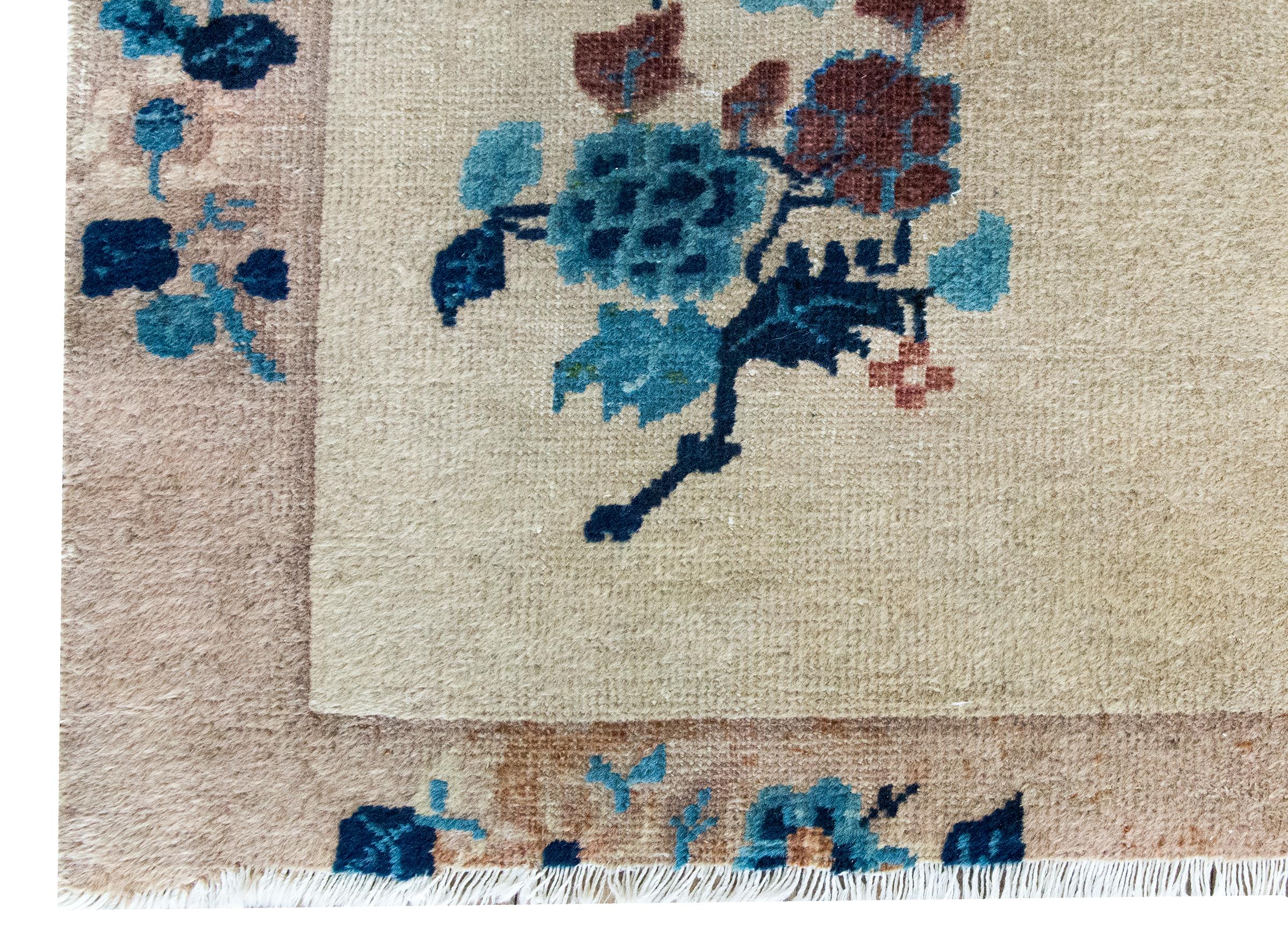 Tapis Art Déco chinois du début du 20ème siècle en vente 5