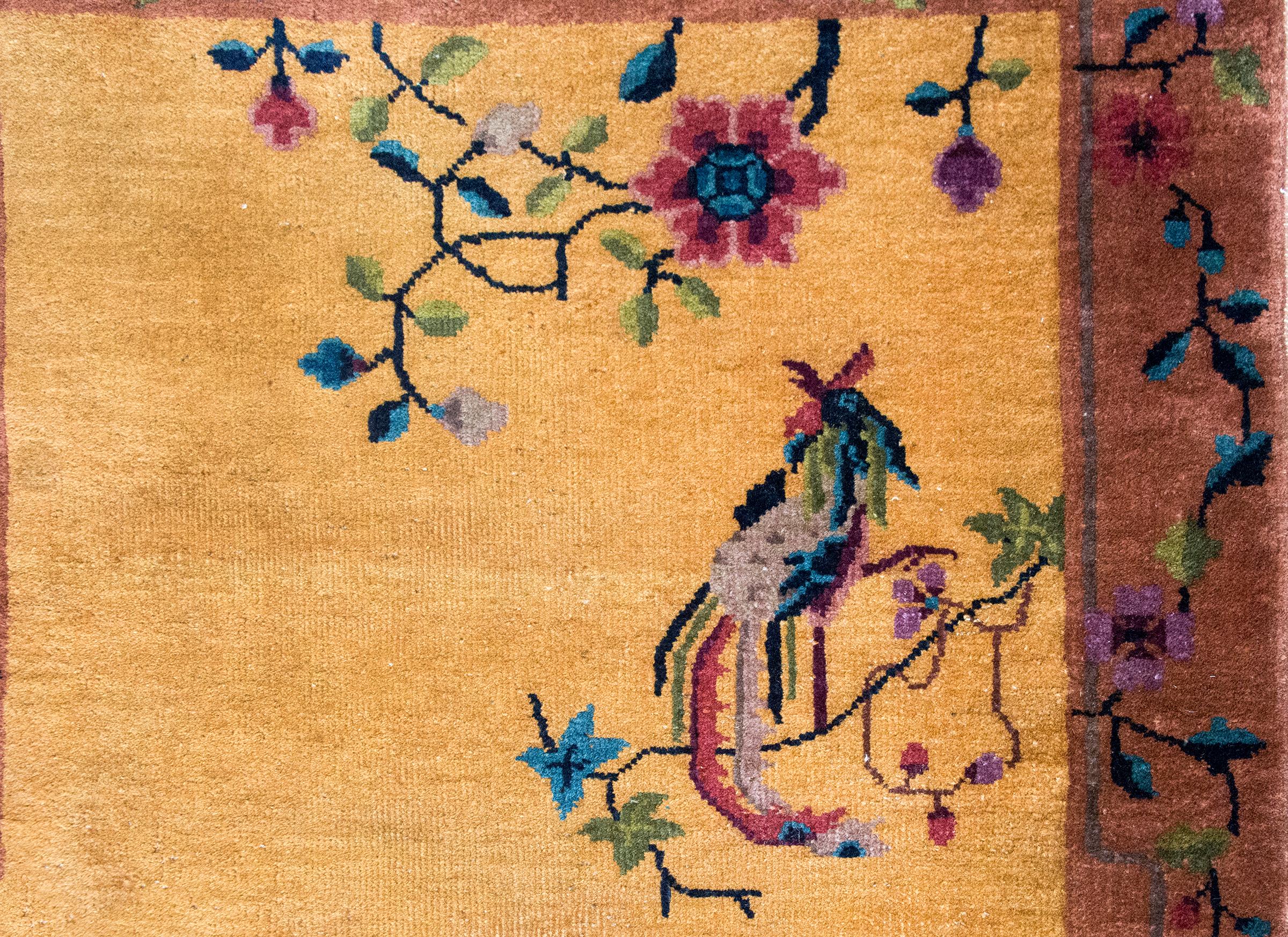Chinesischer Art-Déco-Teppich aus dem frühen 20. im Angebot 6