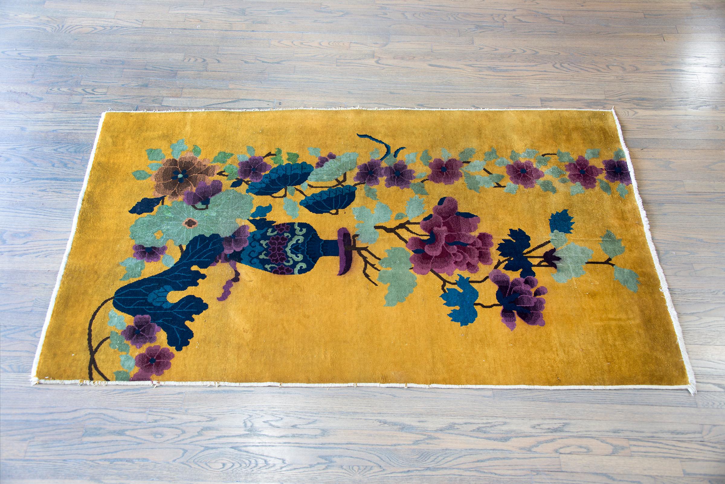 Early 20th Century Chinese Art Deco Rug 9