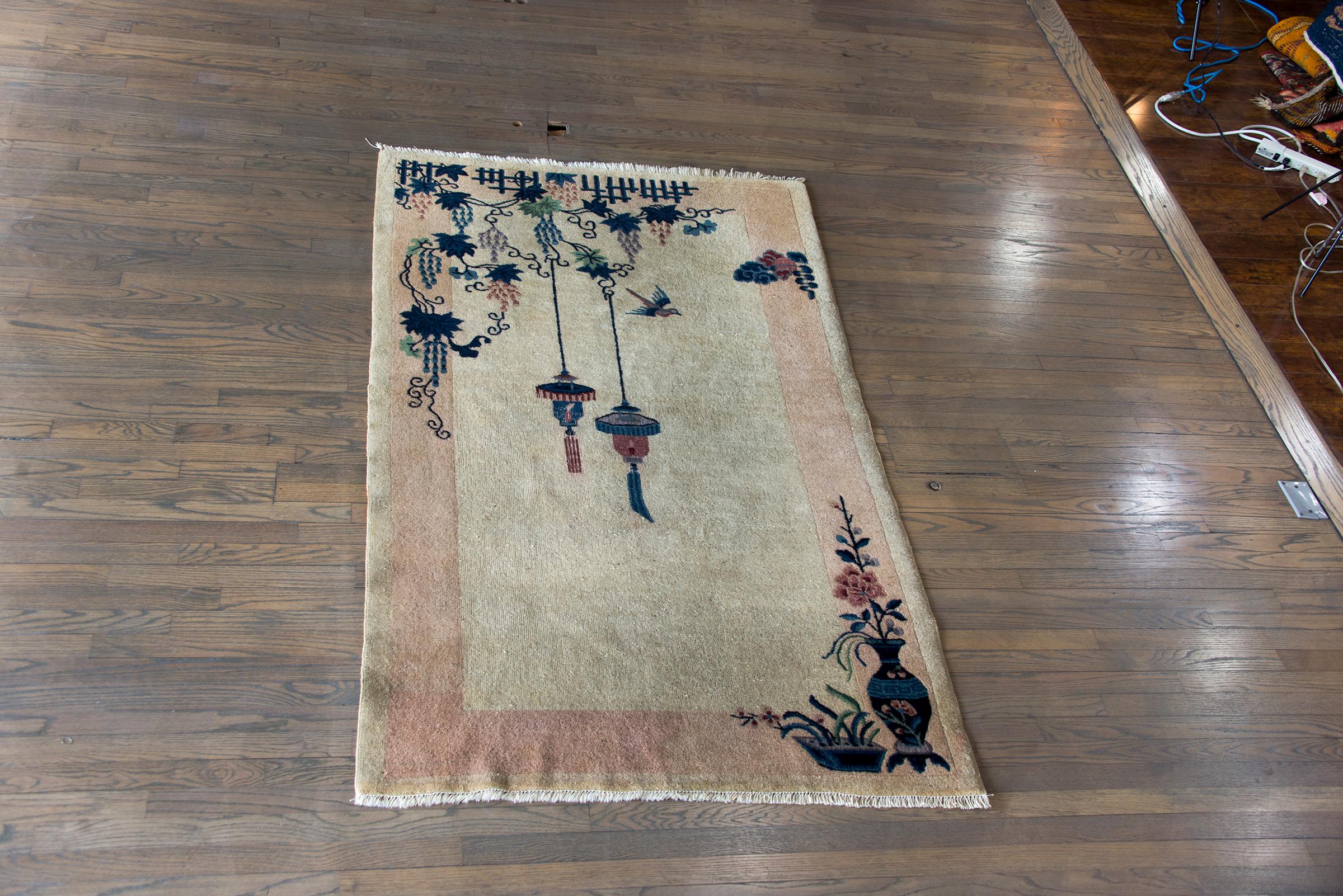 Early 20th Century Chinese Art Deco Rug For Sale 9