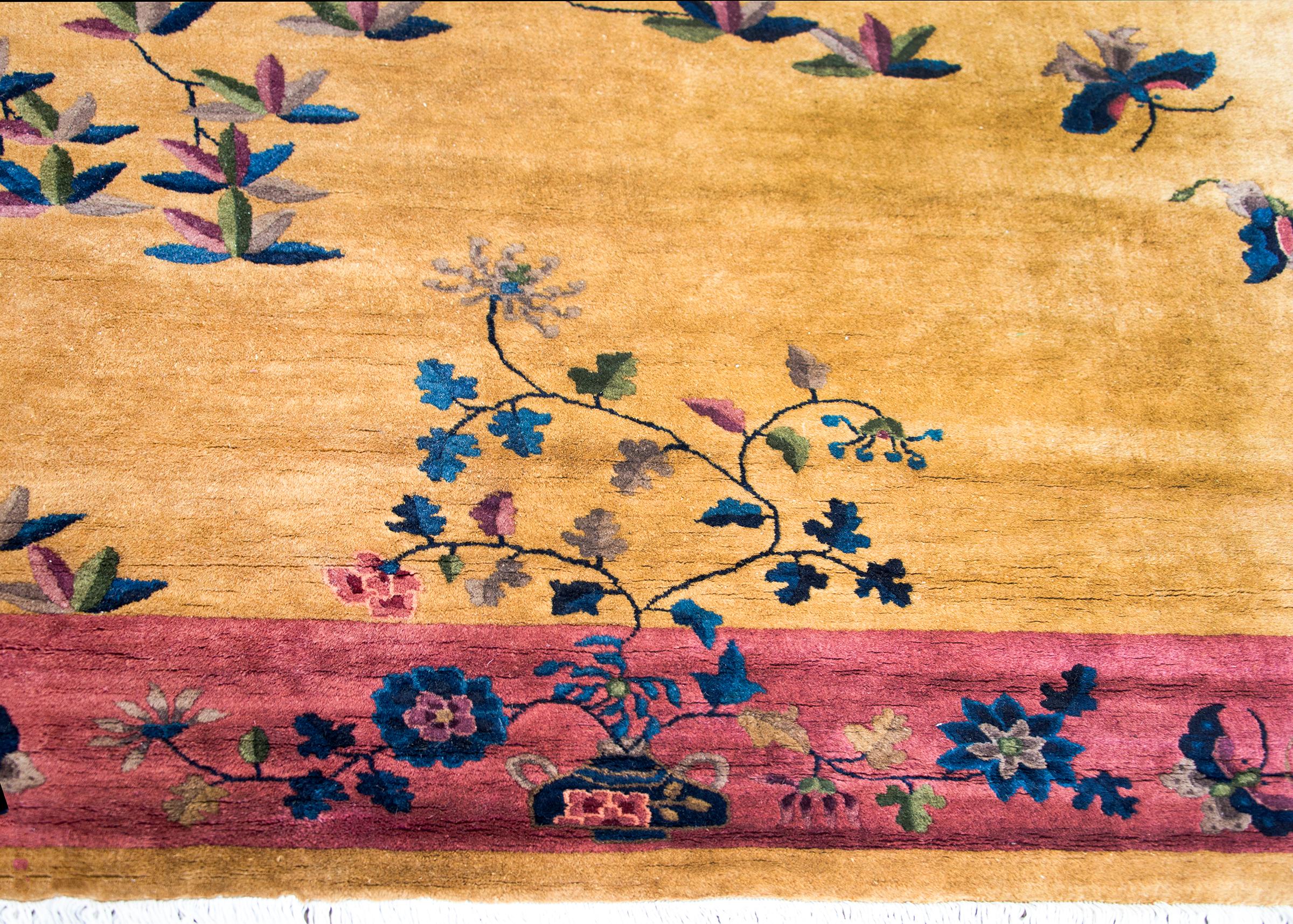 Early 20th Century Chinese Art Deco Rug 9