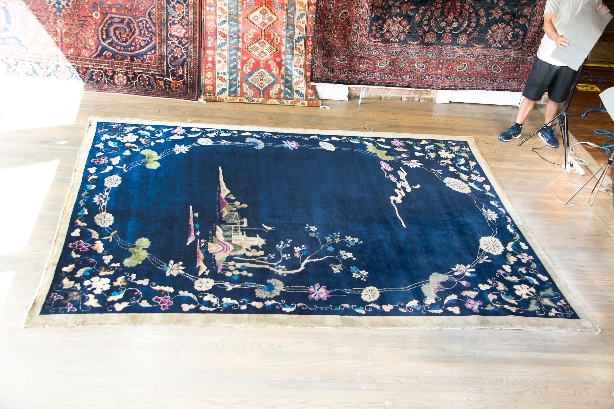 Early 20th Century Chinese Art Deco Rug For Sale 10