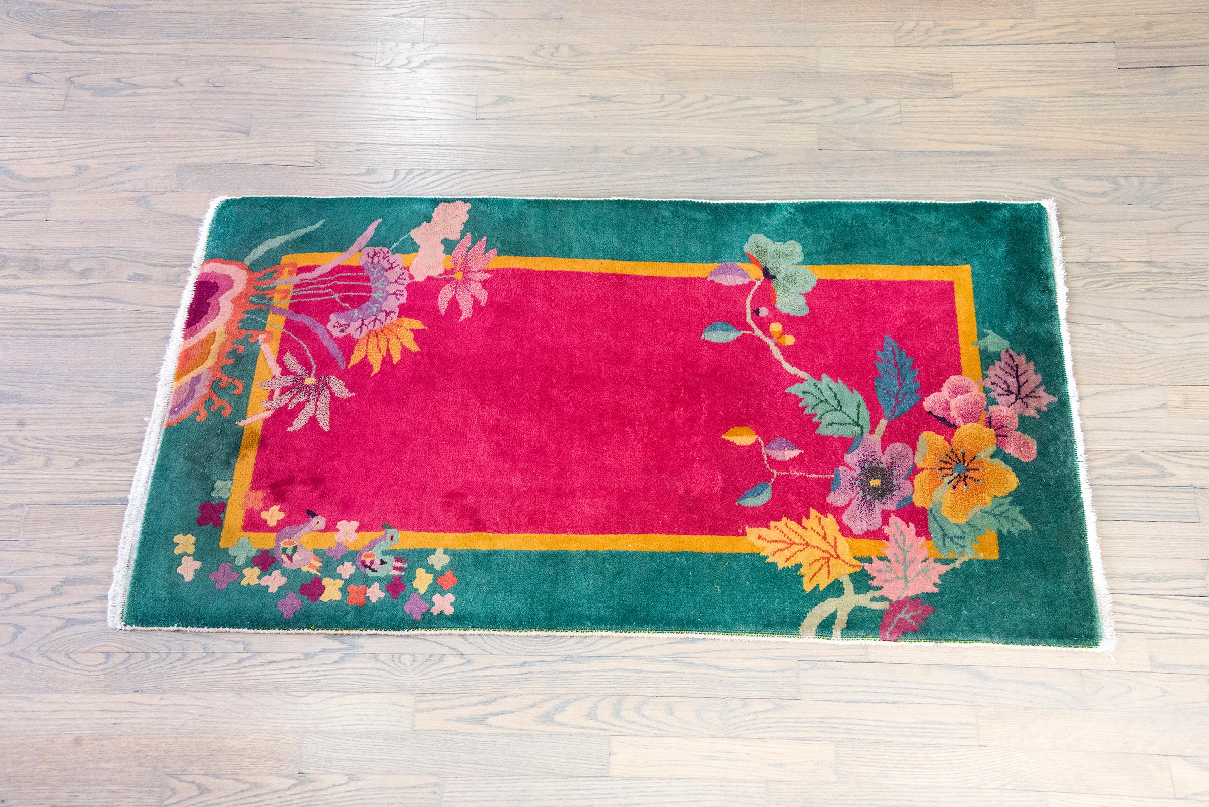 Early 20th Century Chinese Art Deco Rug For Sale 10