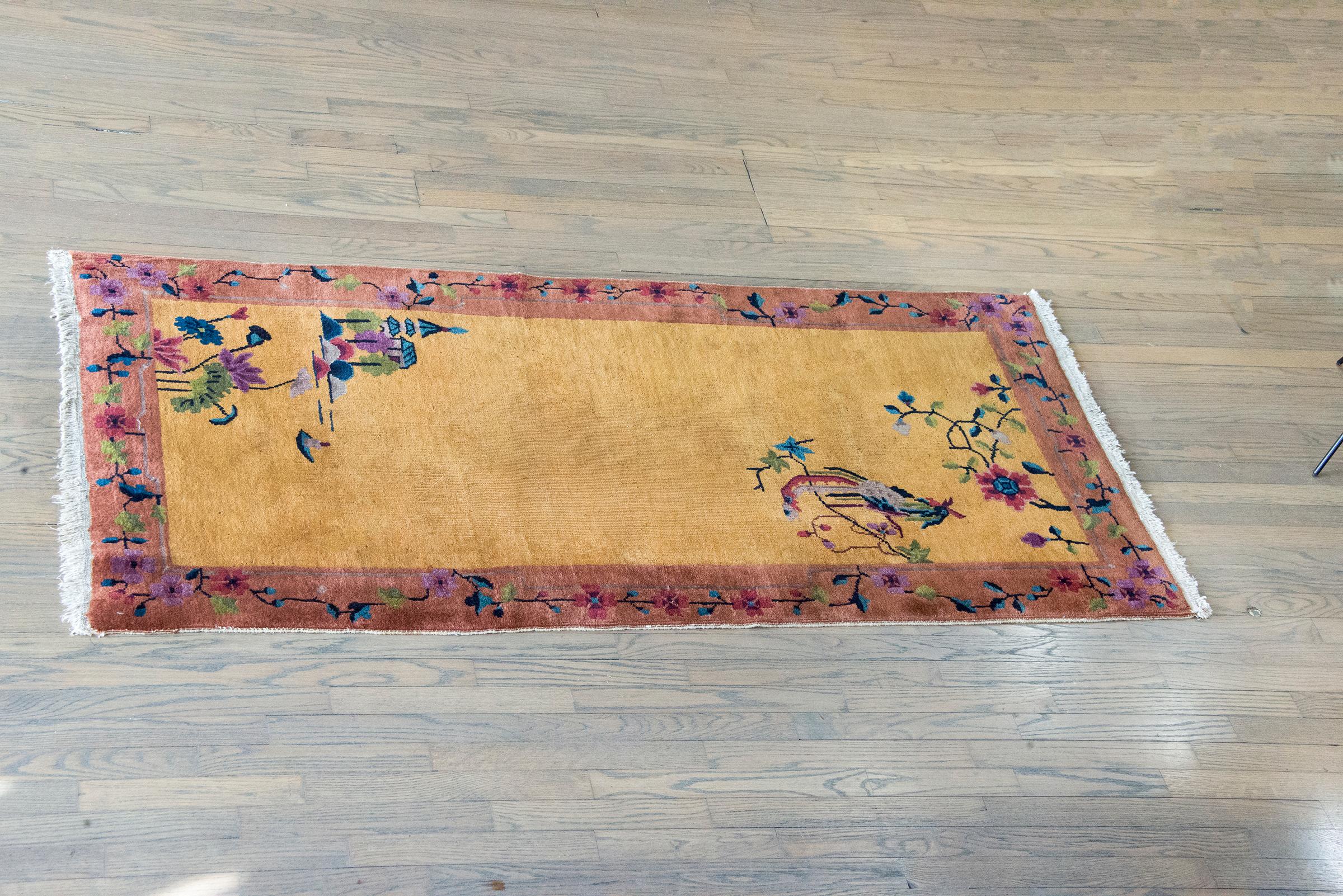 Chinesischer Art-Déco-Teppich aus dem frühen 20. im Angebot 10