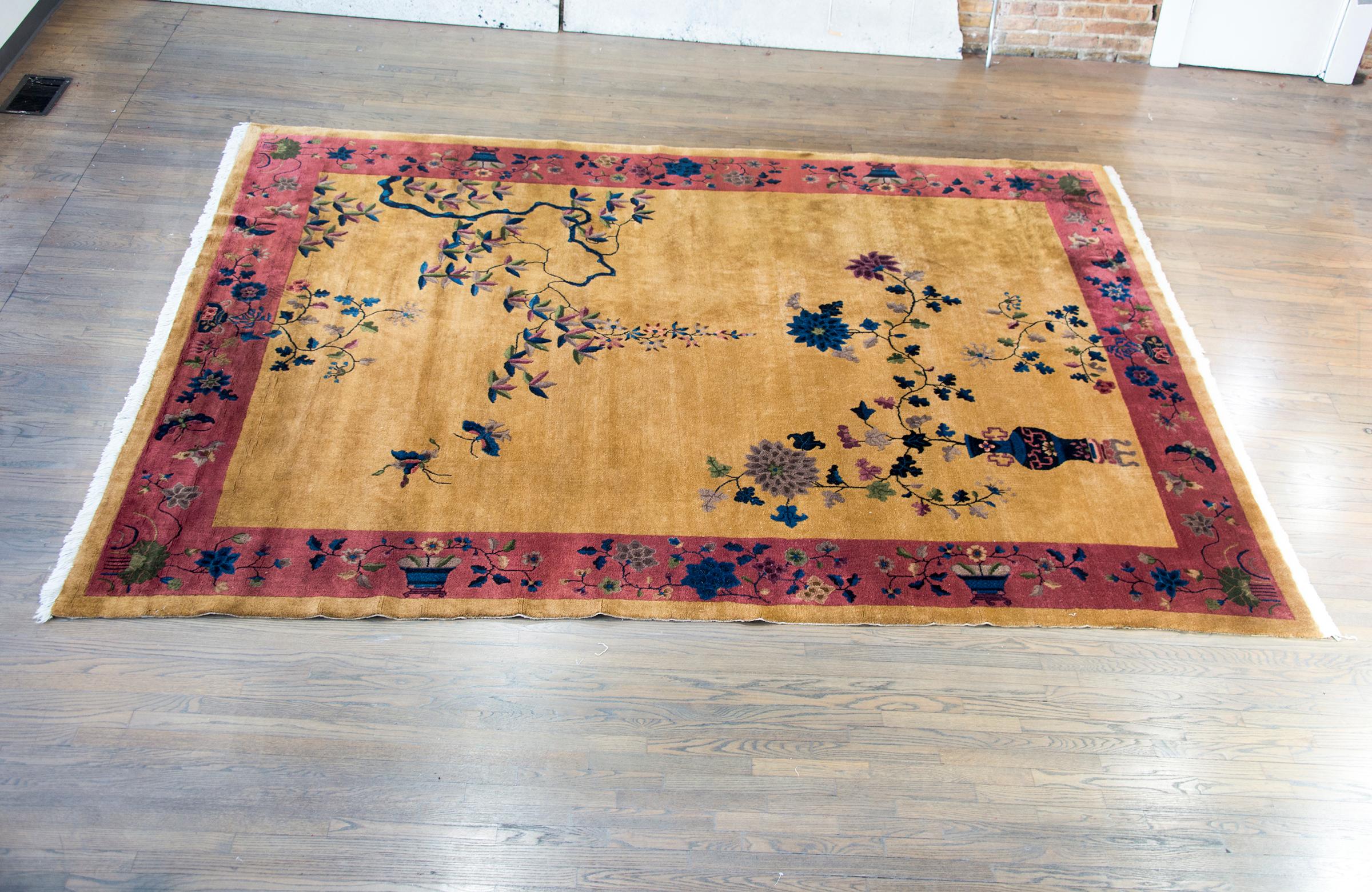 Early 20th Century Chinese Art Deco Rug 12