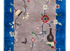 Tapis Art Déco chinois du début du 20ème siècle