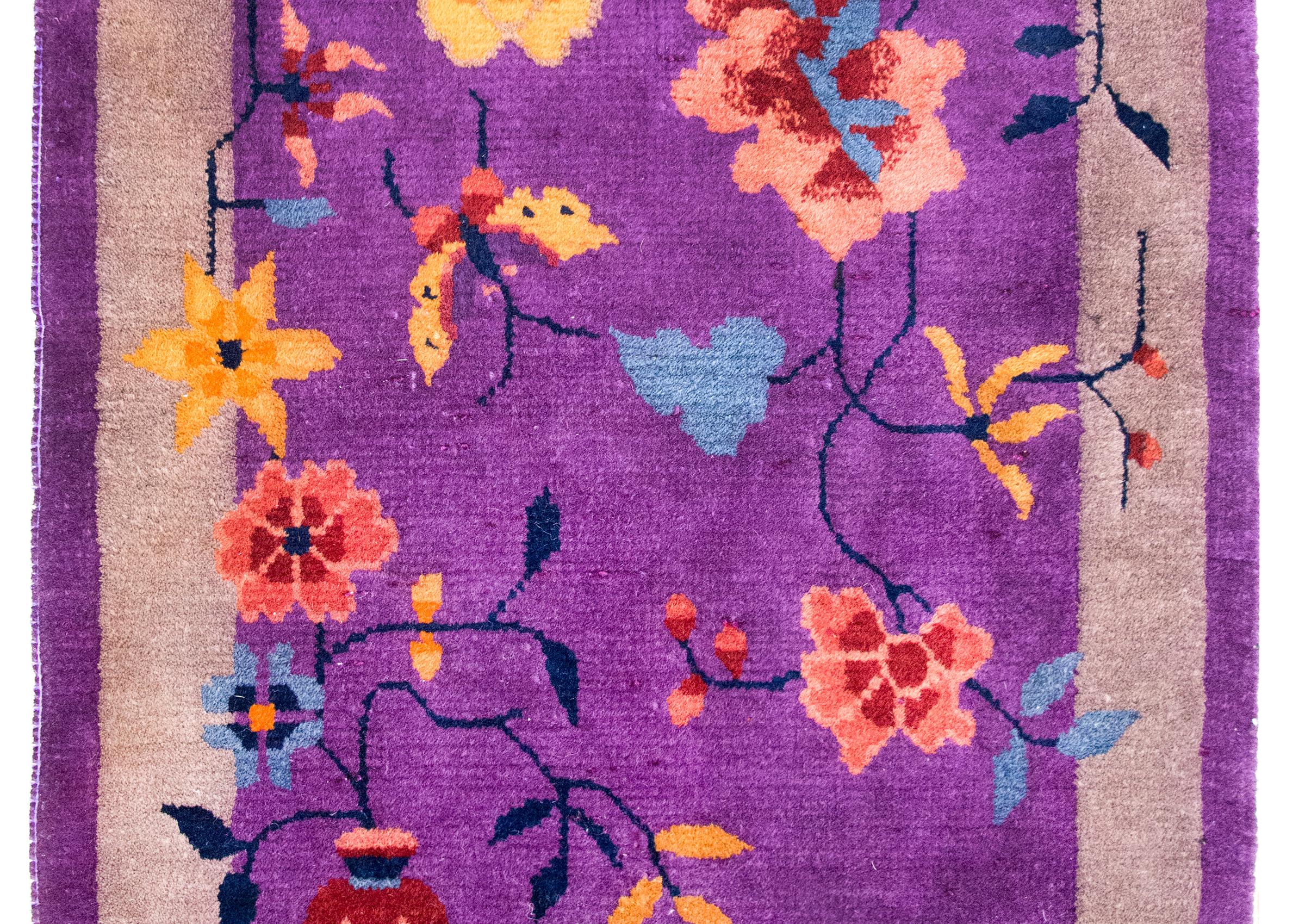 Art déco Tapis Art Déco chinois du début du 20ème siècle en vente