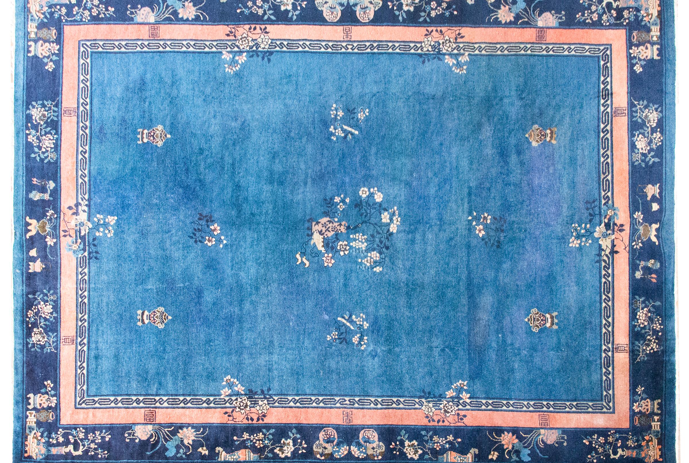 Early 20th Century Chinese Art Deco Rug (Art déco) im Angebot