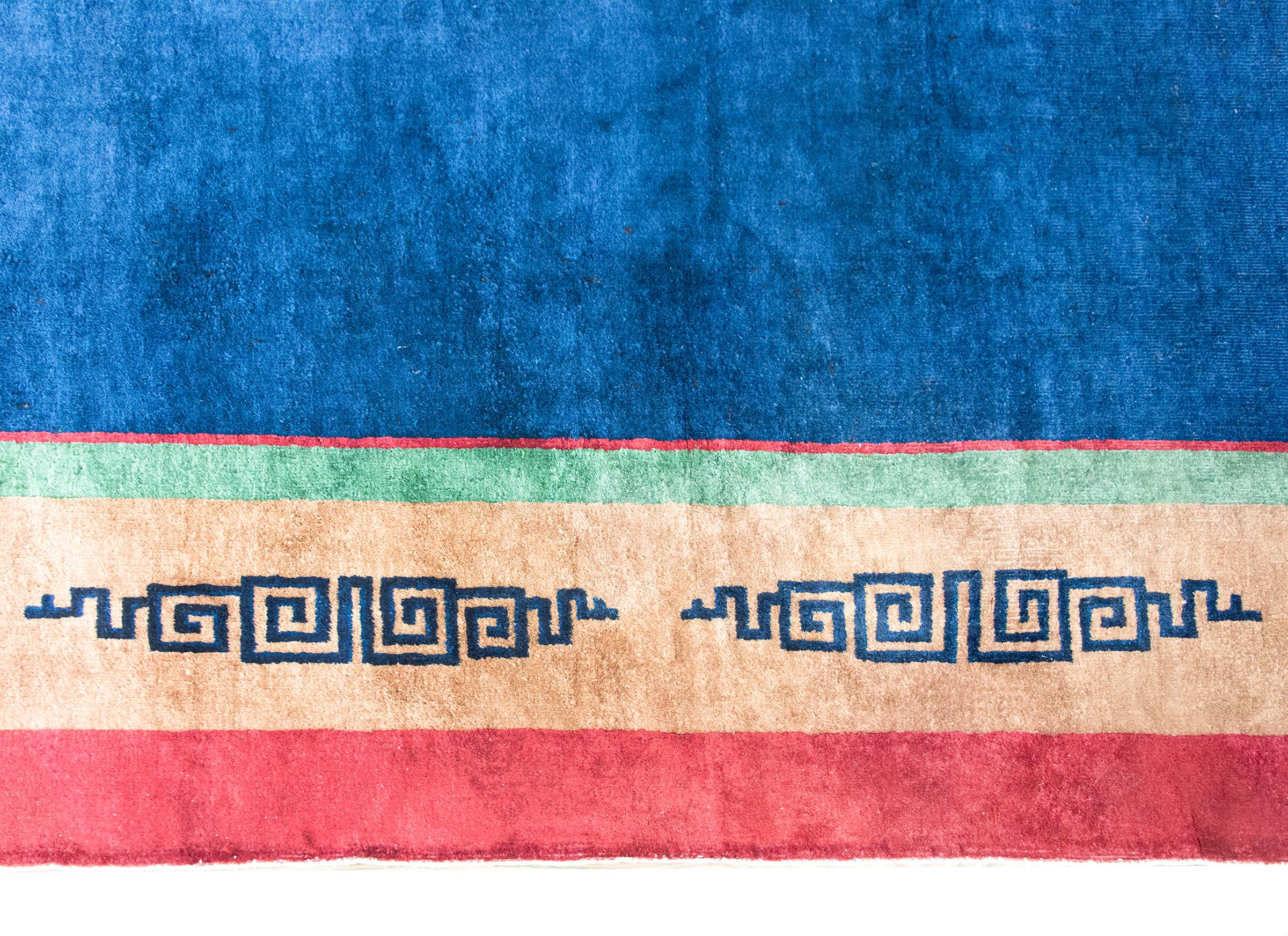 Chinois Tapis Art Déco chinois du début du 20ème siècle en vente