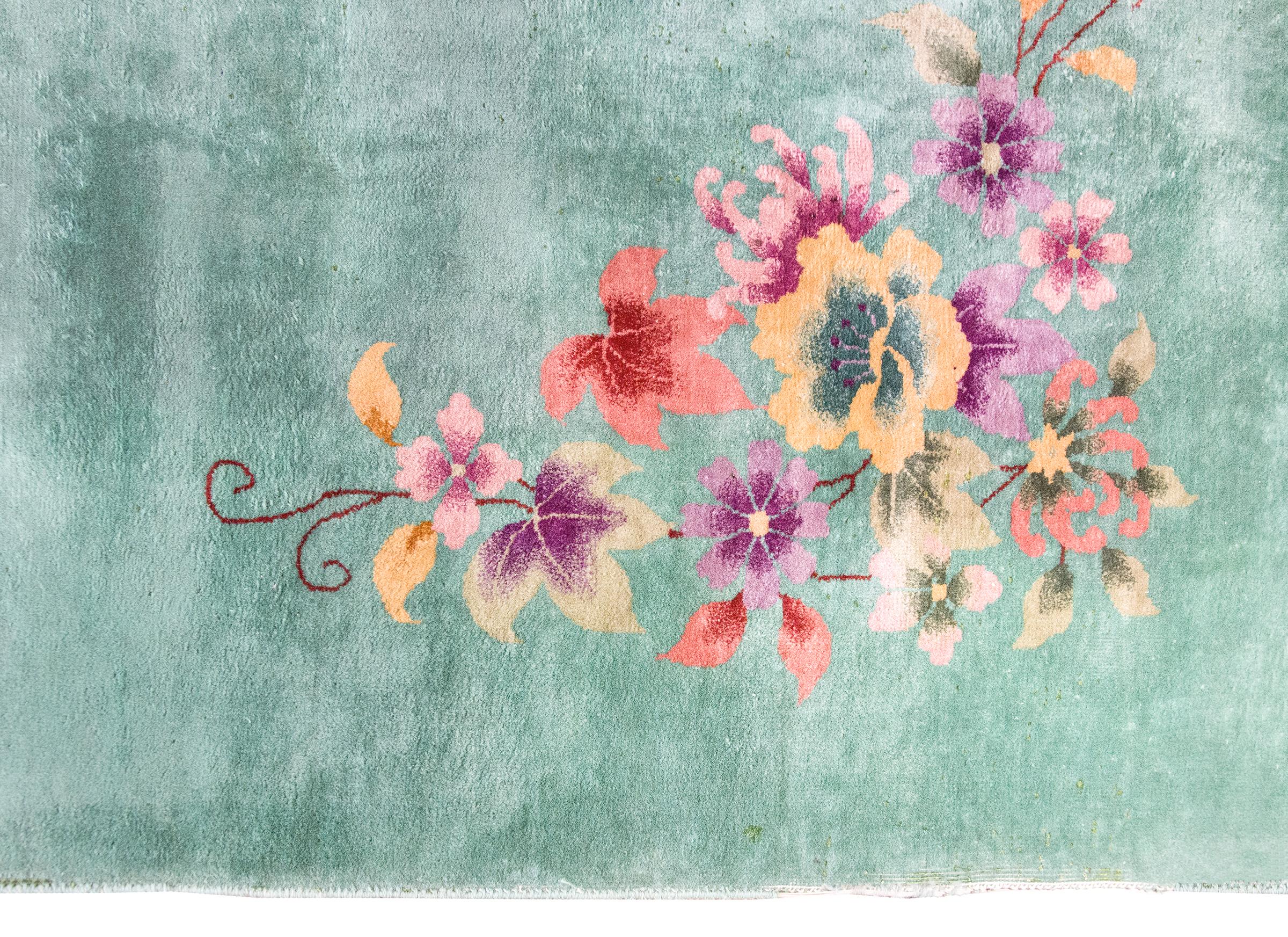 Chinois Tapis Art Déco chinois du début du 20ème siècle en vente