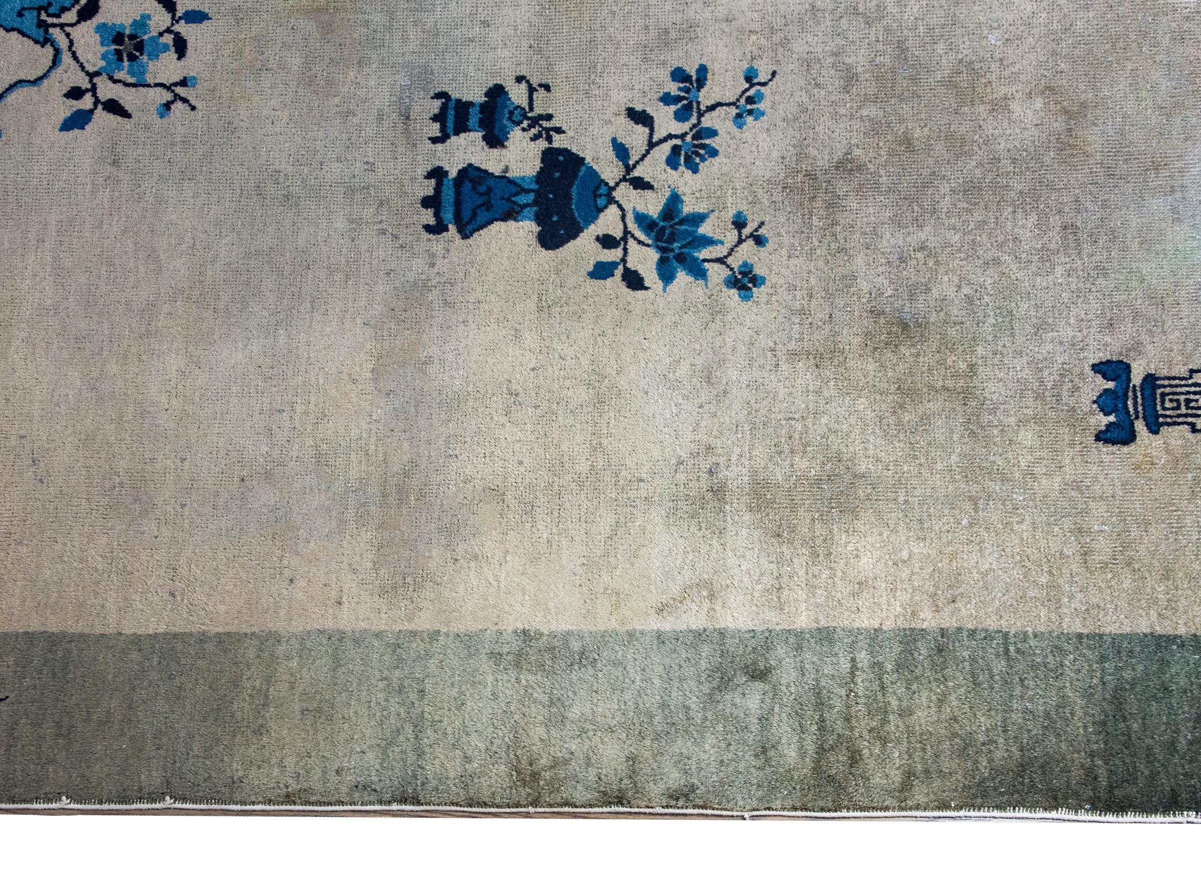 Chinois Tapis Art Déco chinois du début du 20ème siècle en vente