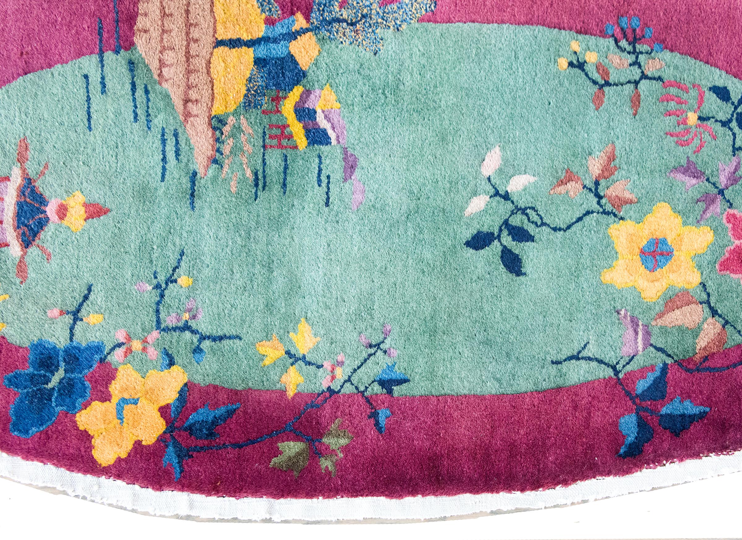 Chinois Tapis Art Déco chinois du début du 20ème siècle en vente