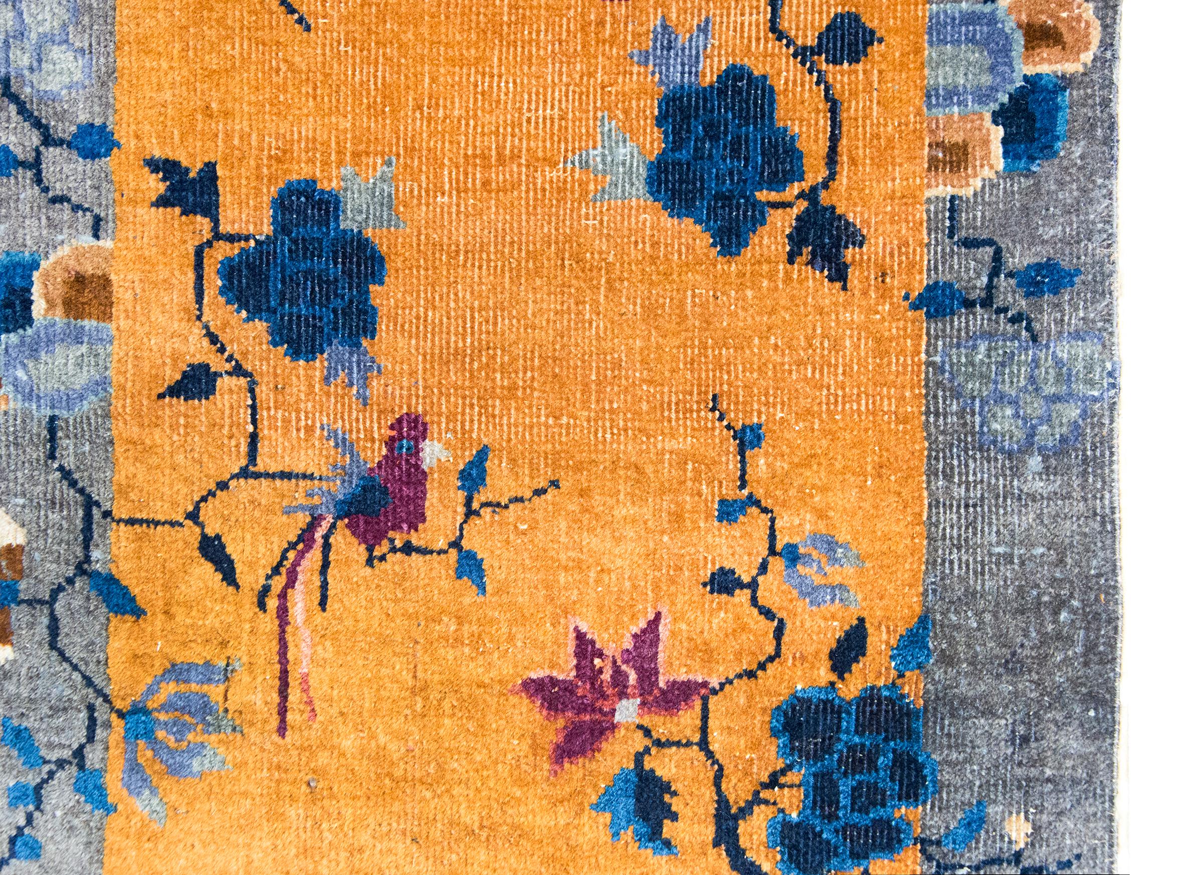 Wool Early 20th Century Chinese Art Deco Rug For Sale