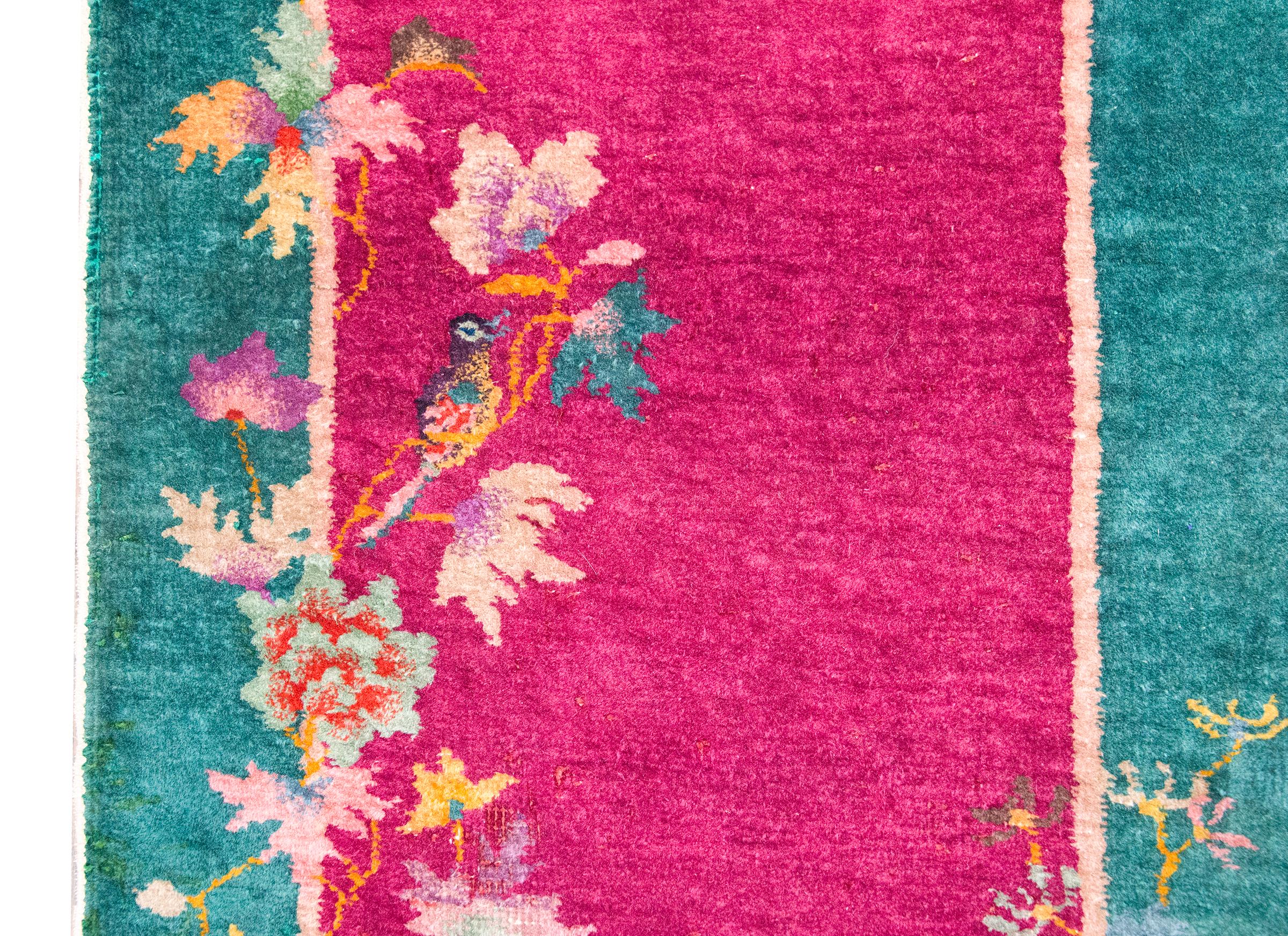 Early 20th Century Chinese Art Deco Rug For Sale 1