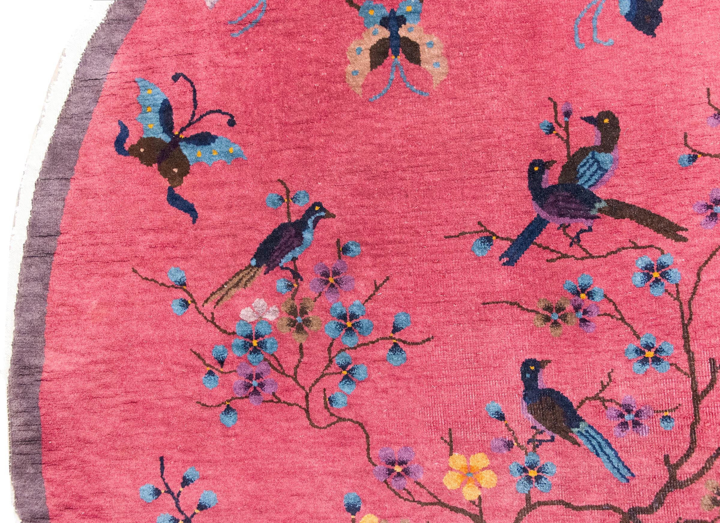 Tapis Art Déco chinois du début du 20ème siècle Bon état - En vente à Chicago, IL