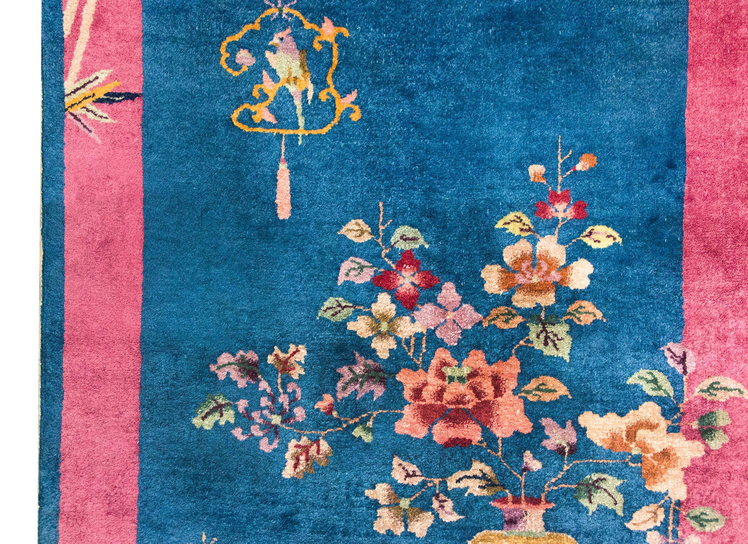 Early 20th Century Chinese Art Deco Rug For Sale 1