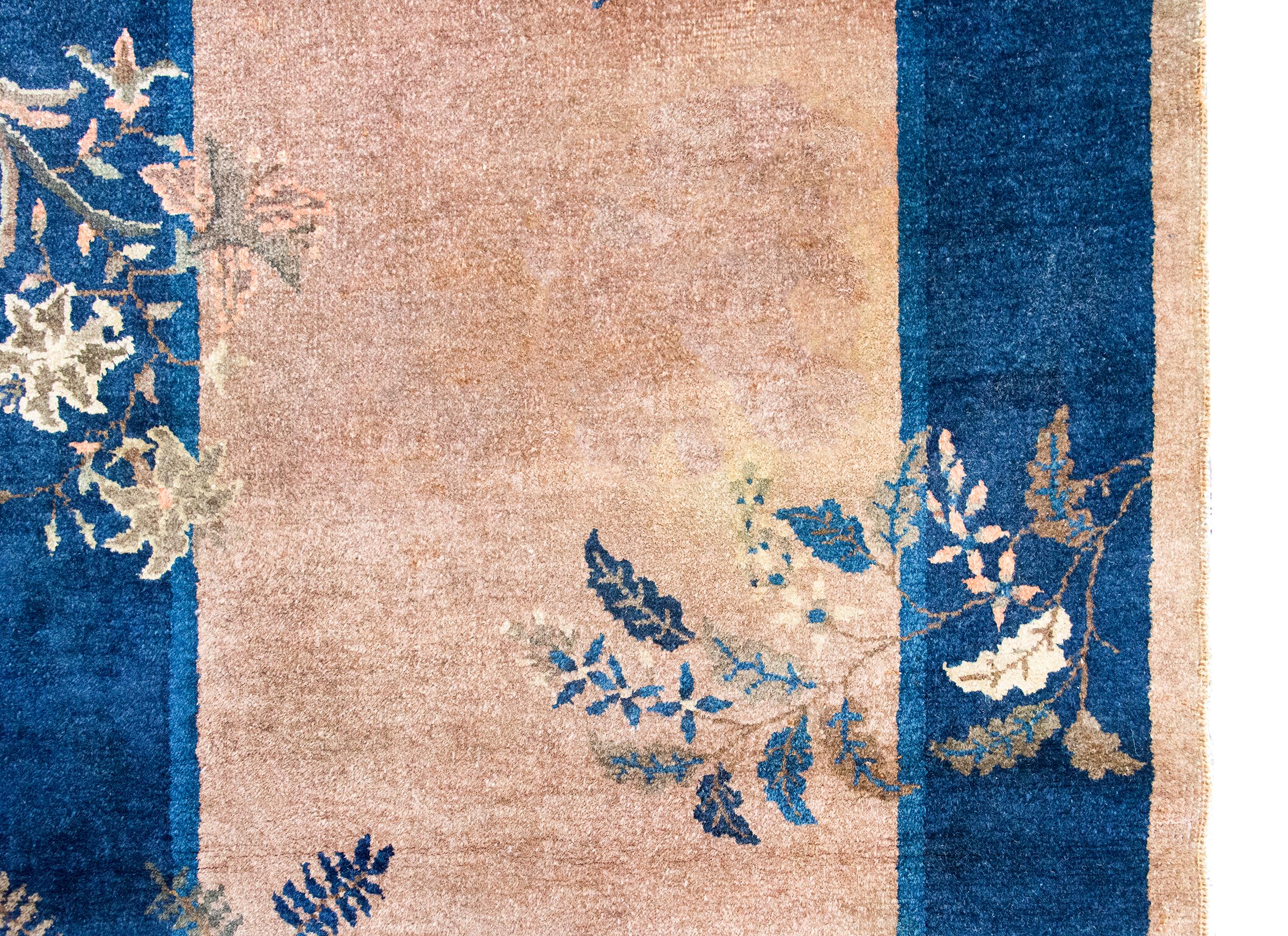 Tapis Art Déco chinois du début du 20ème siècle Bon état - En vente à Chicago, IL