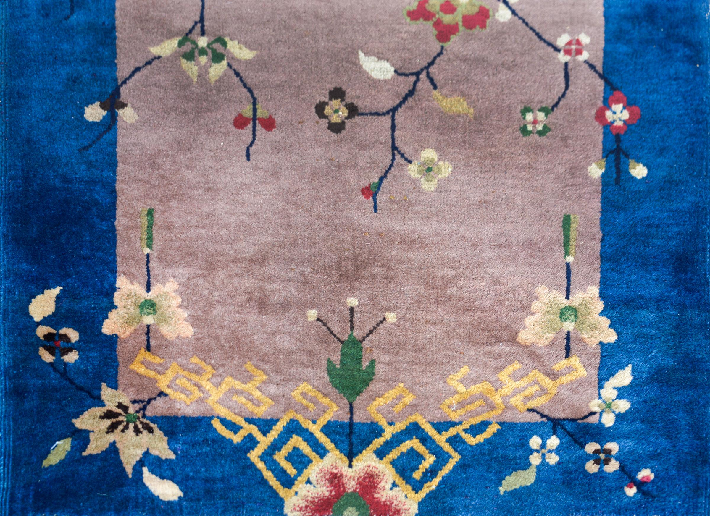 Début du 20ème siècle Tapis Art Déco chinois du début du 20ème siècle en vente