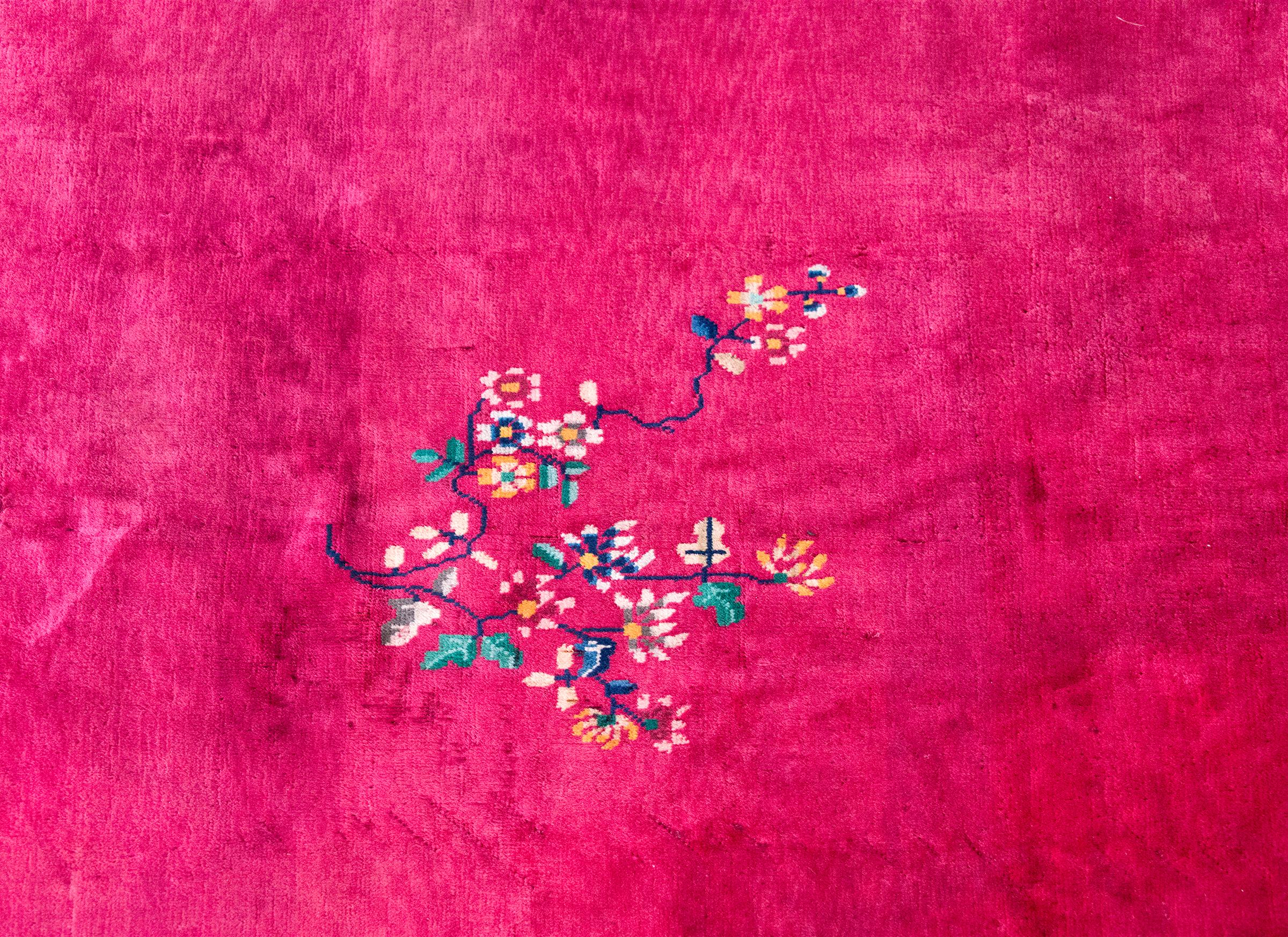 Début du 20ème siècle Tapis Art Déco chinois du début du 20ème siècle en vente