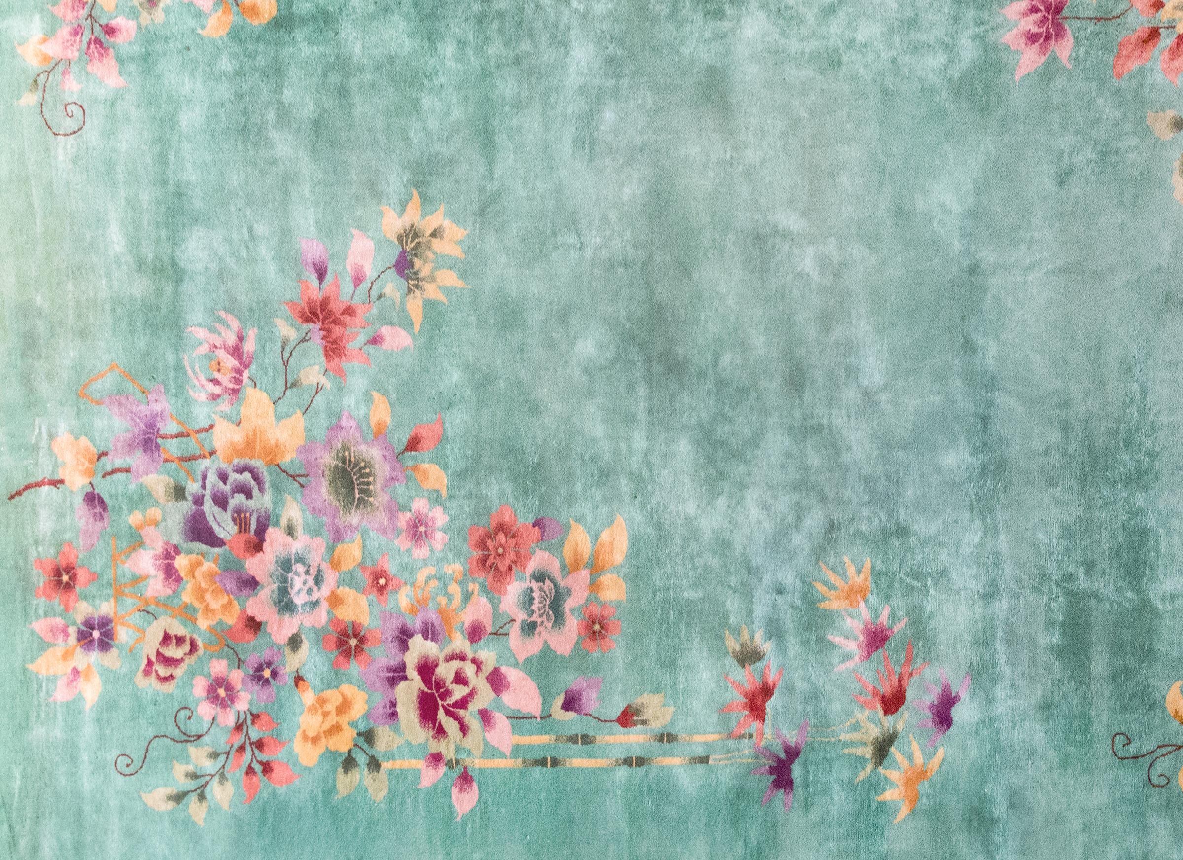 Début du 20ème siècle Tapis Art Déco chinois du début du 20ème siècle en vente