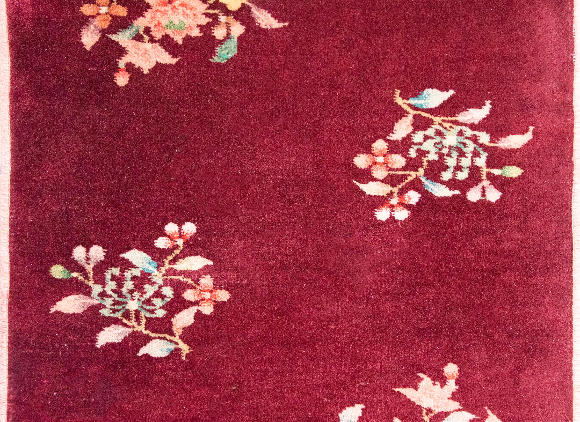 Early 20th Century Chinese Art Deco Rug For Sale 2