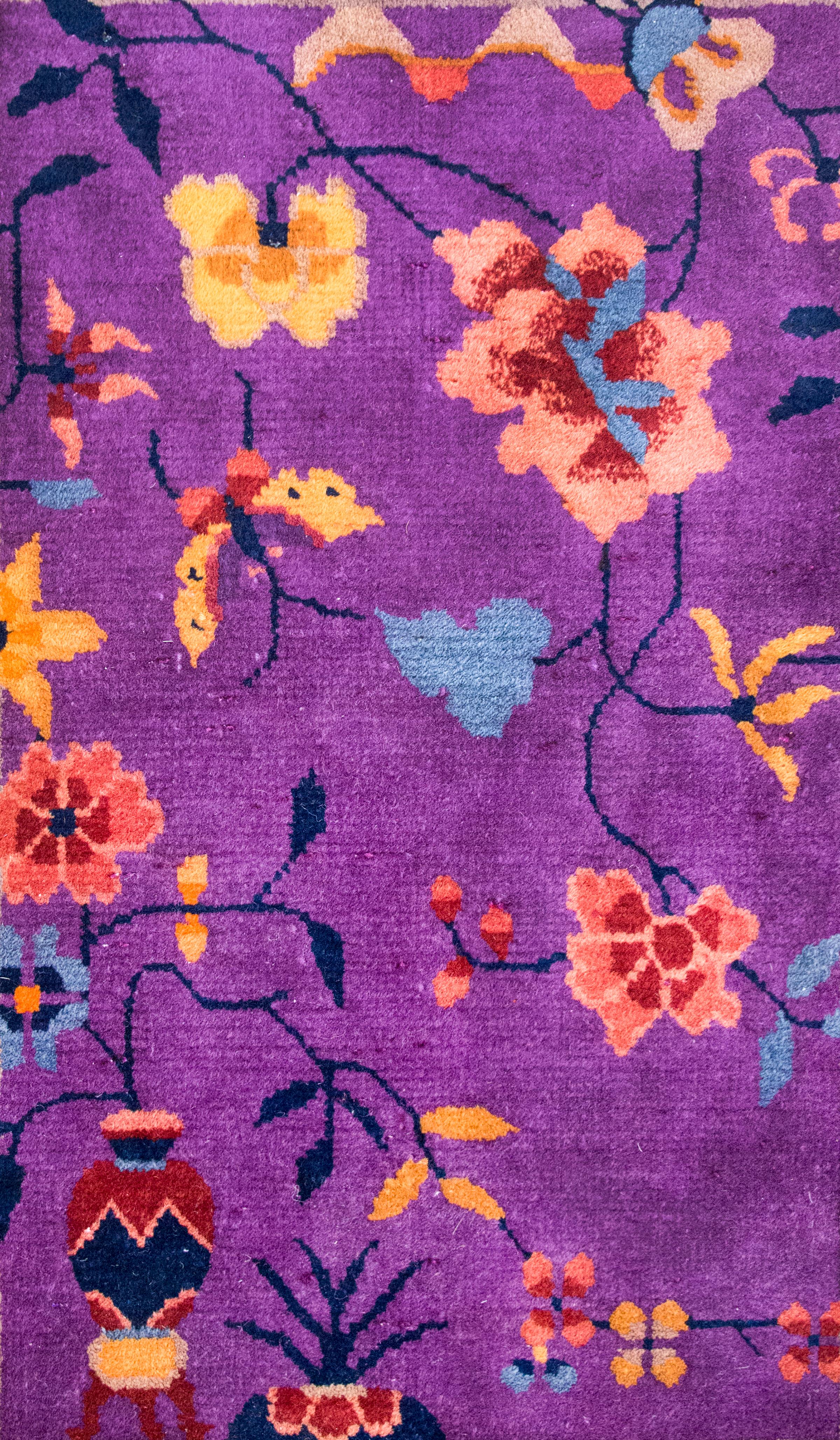 Début du 20ème siècle Tapis Art Déco chinois du début du 20ème siècle en vente