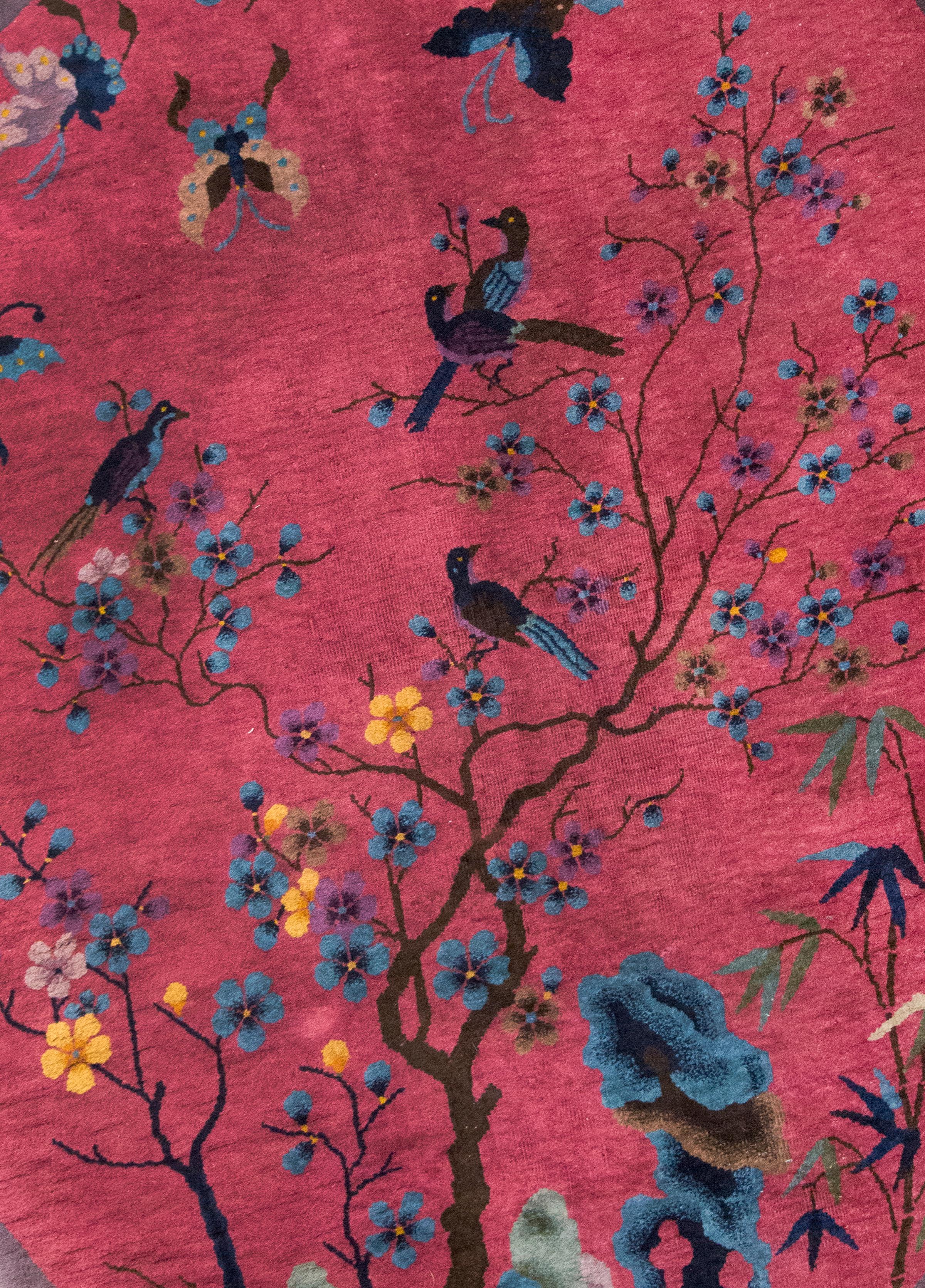 Début du 20ème siècle Tapis Art Déco chinois du début du 20ème siècle en vente