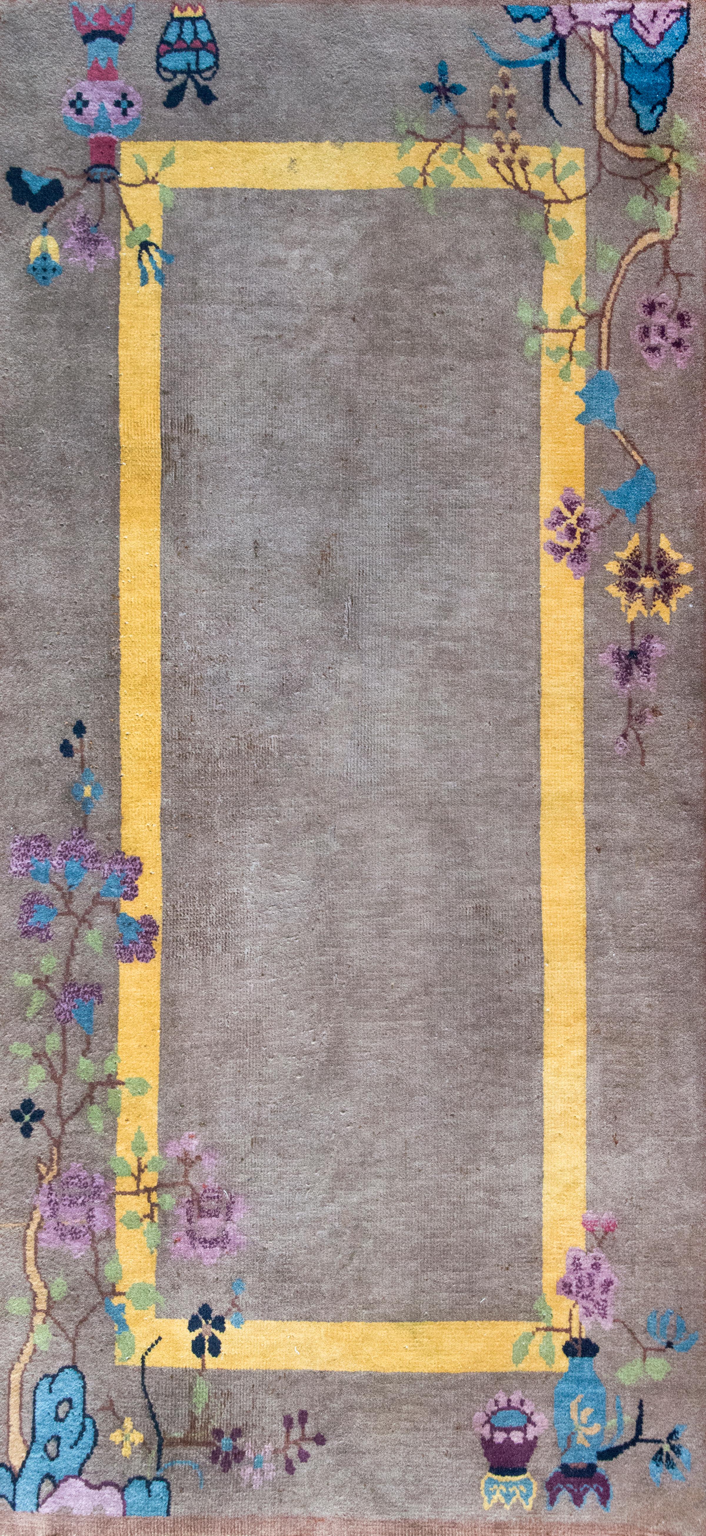 Début du 20ème siècle Tapis Art Déco chinois du début du 20ème siècle en vente