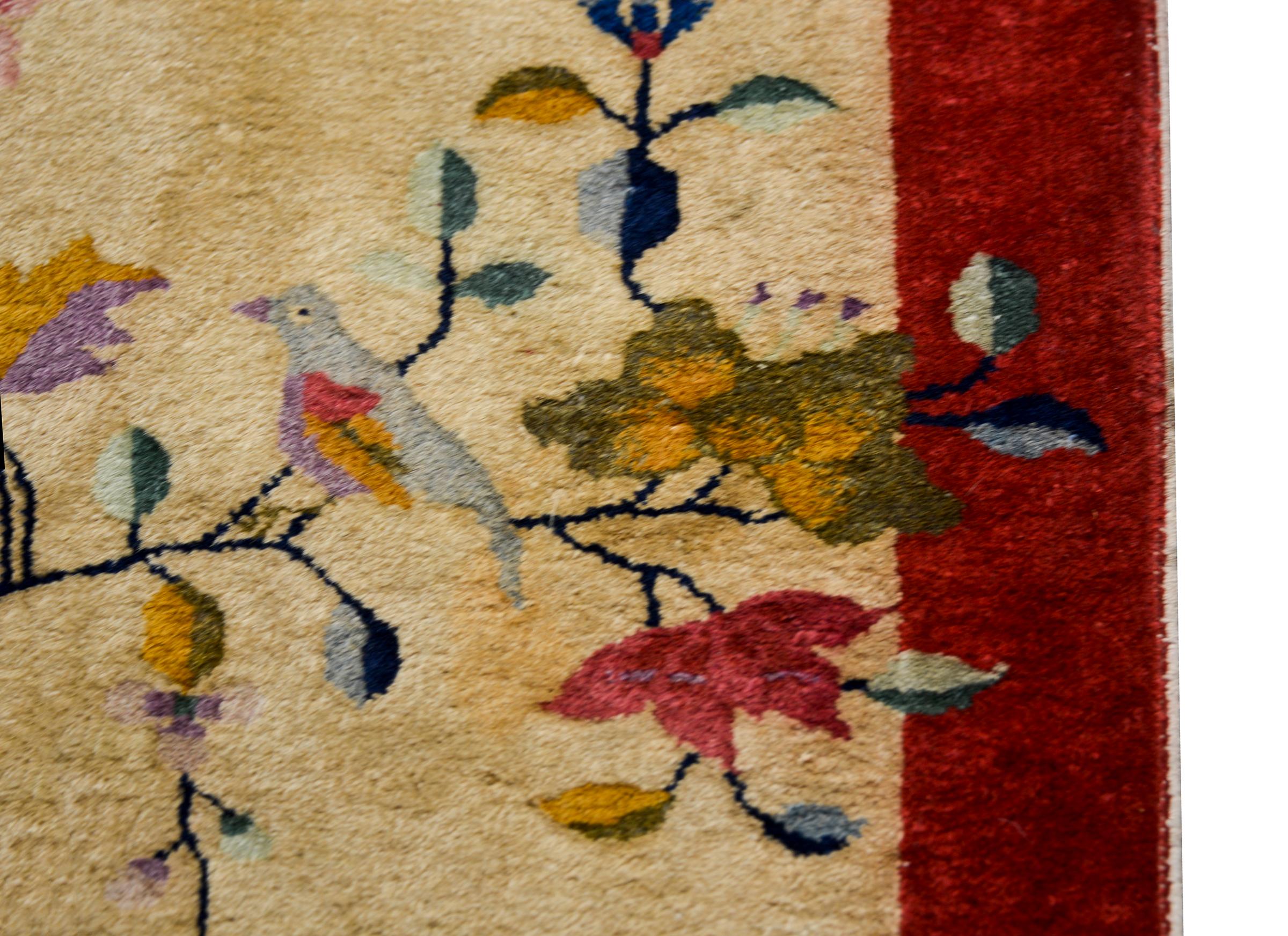 Chinesischer Art-déco-Teppich des frühen 20. Jahrhunderts im Angebot 1