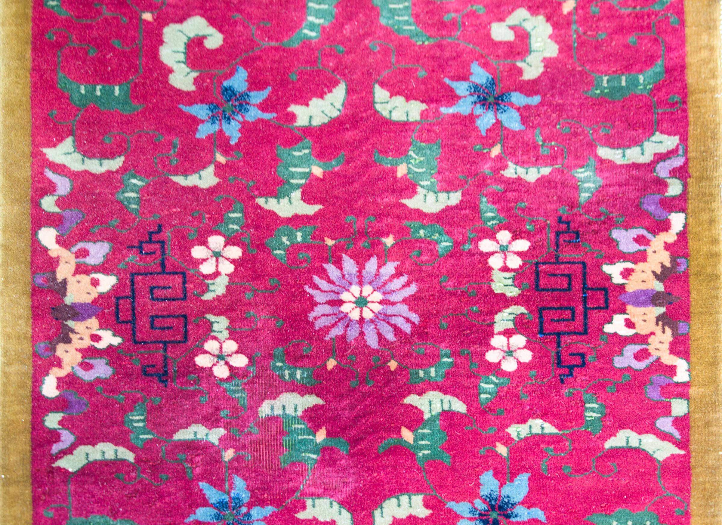 Early 20th Century Chinese Art Deco Rug 3
