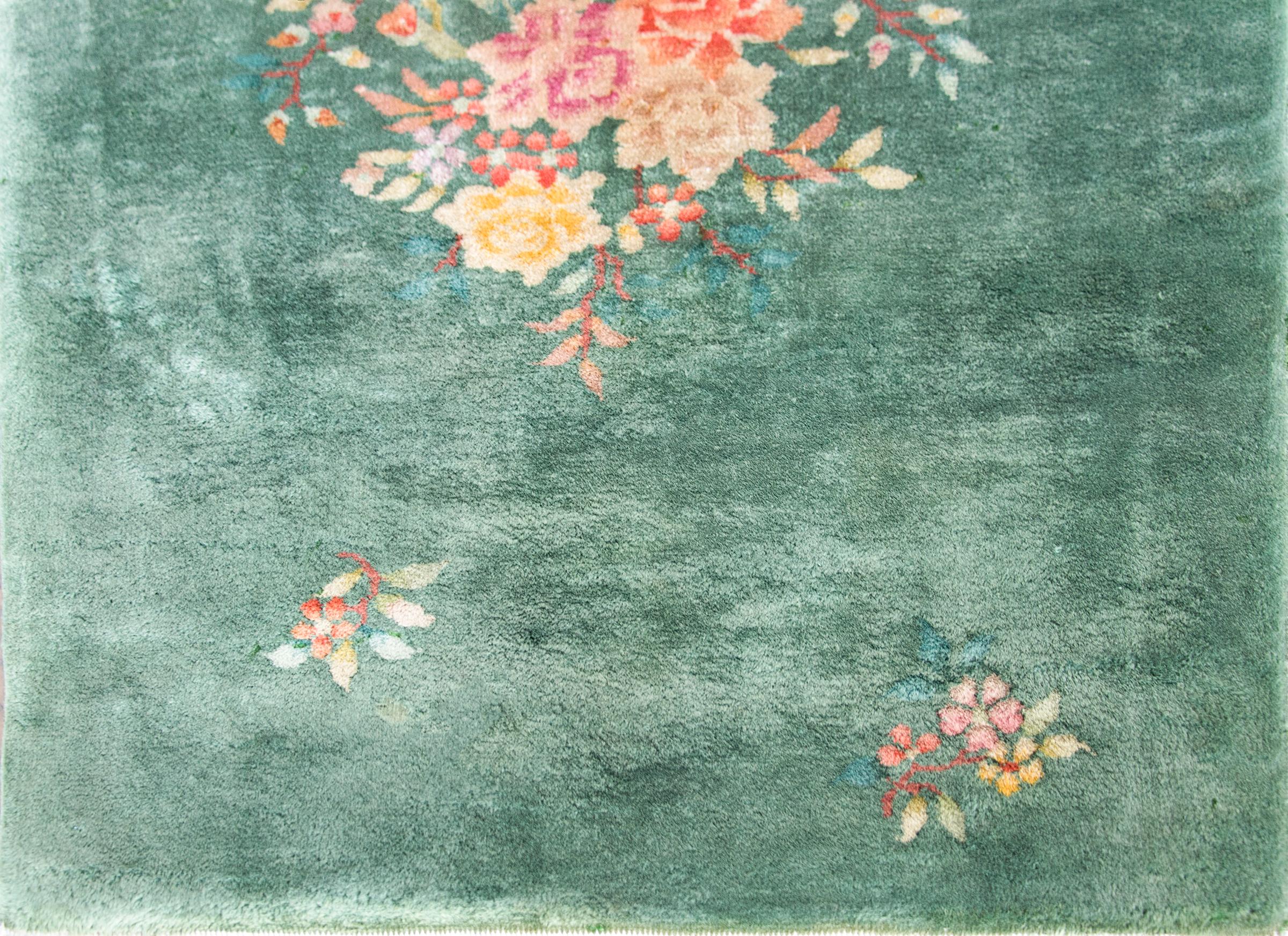 Chinesischer Art-Déco-Teppich aus dem frühen 20. im Angebot 1